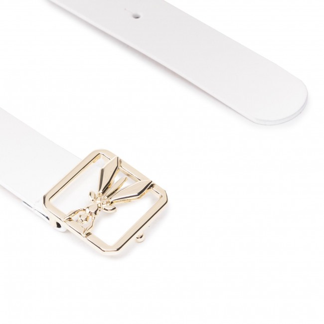 ChloBo Triple Sparkle Pearl Stretch Ring, Gold main image 1