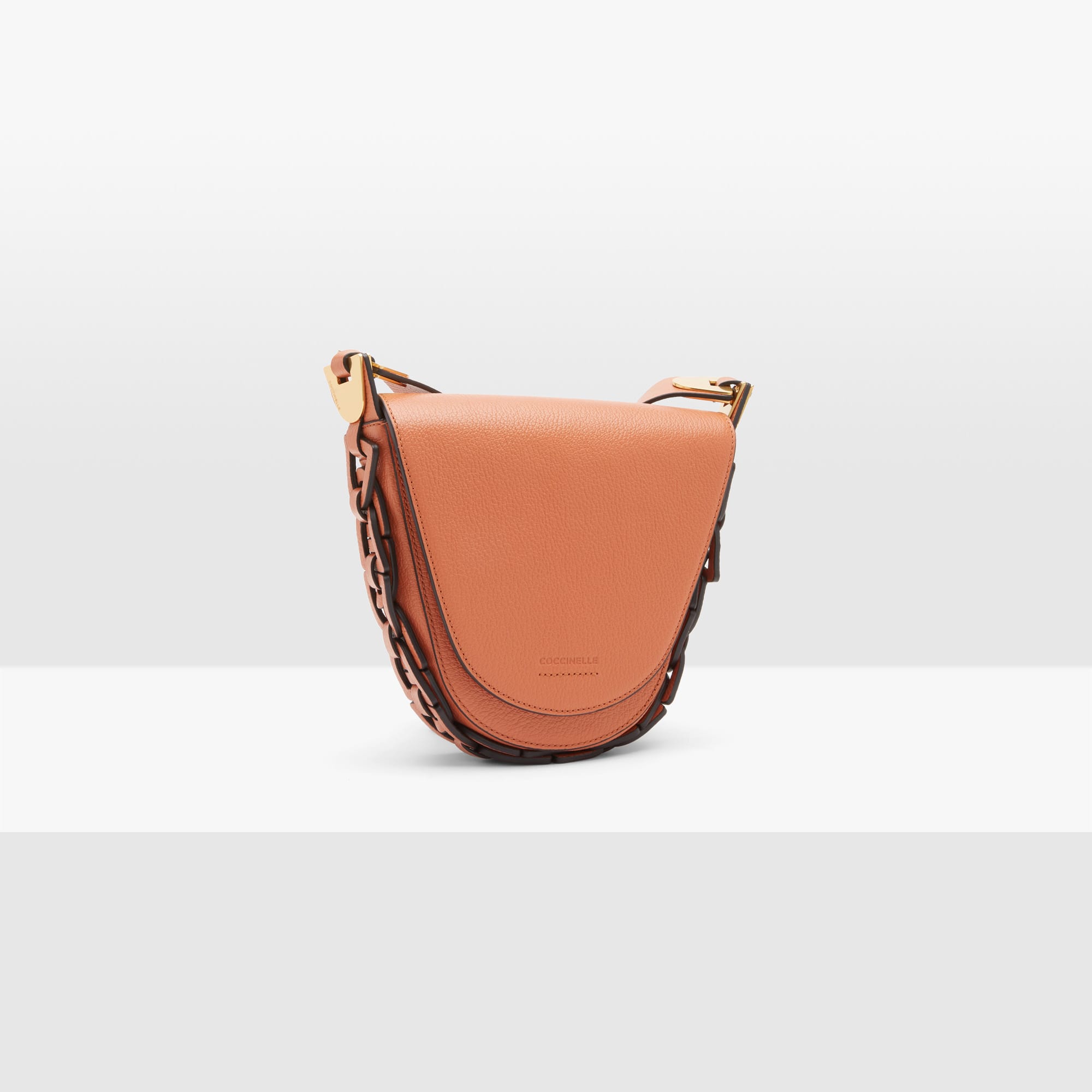 COCCINELLE JOSEPHINE INTR MAXI PLETT W10 CHESTNUT - immagine 8
