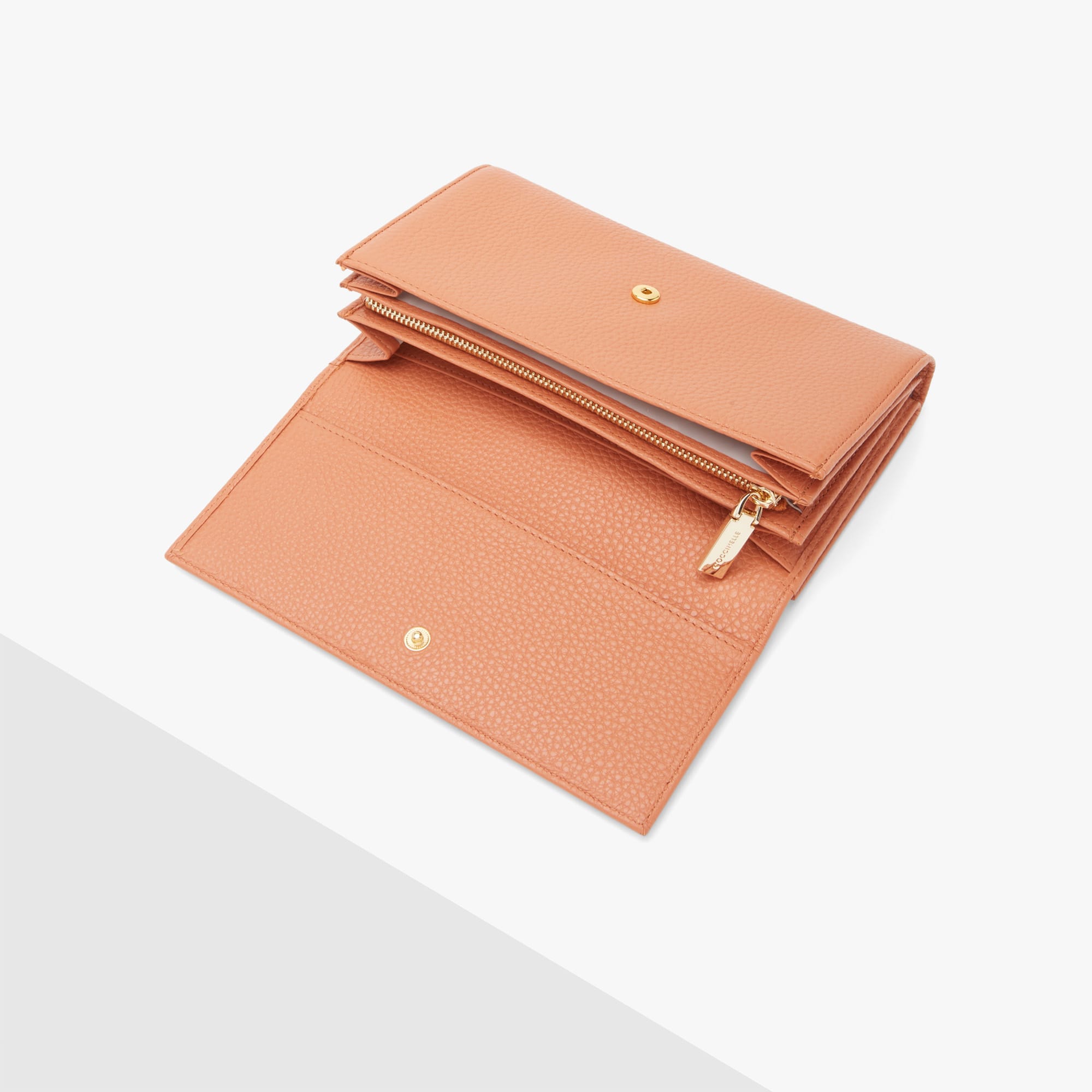 COCCINELLE METALLIC SOFT W10 CHESTNUT - immagine 4