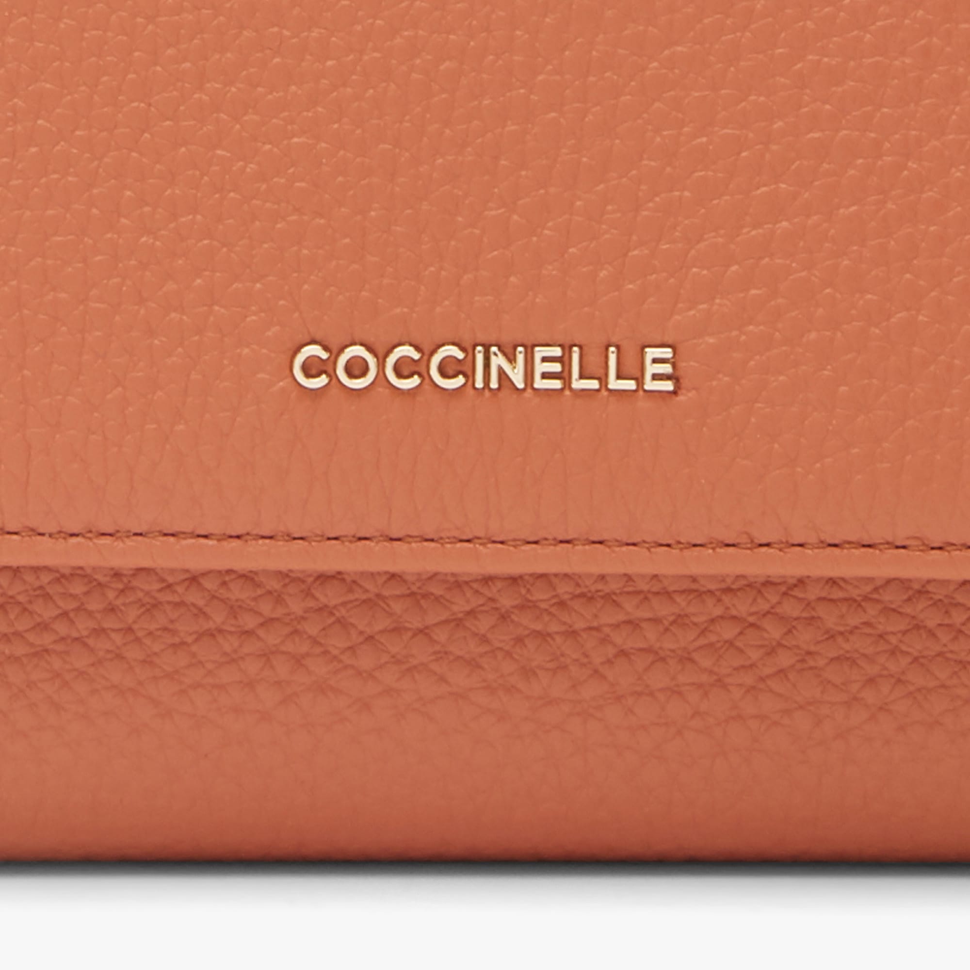 COCCINELLE METALLIC SOFT W10 CHESTNUT - immagine 5