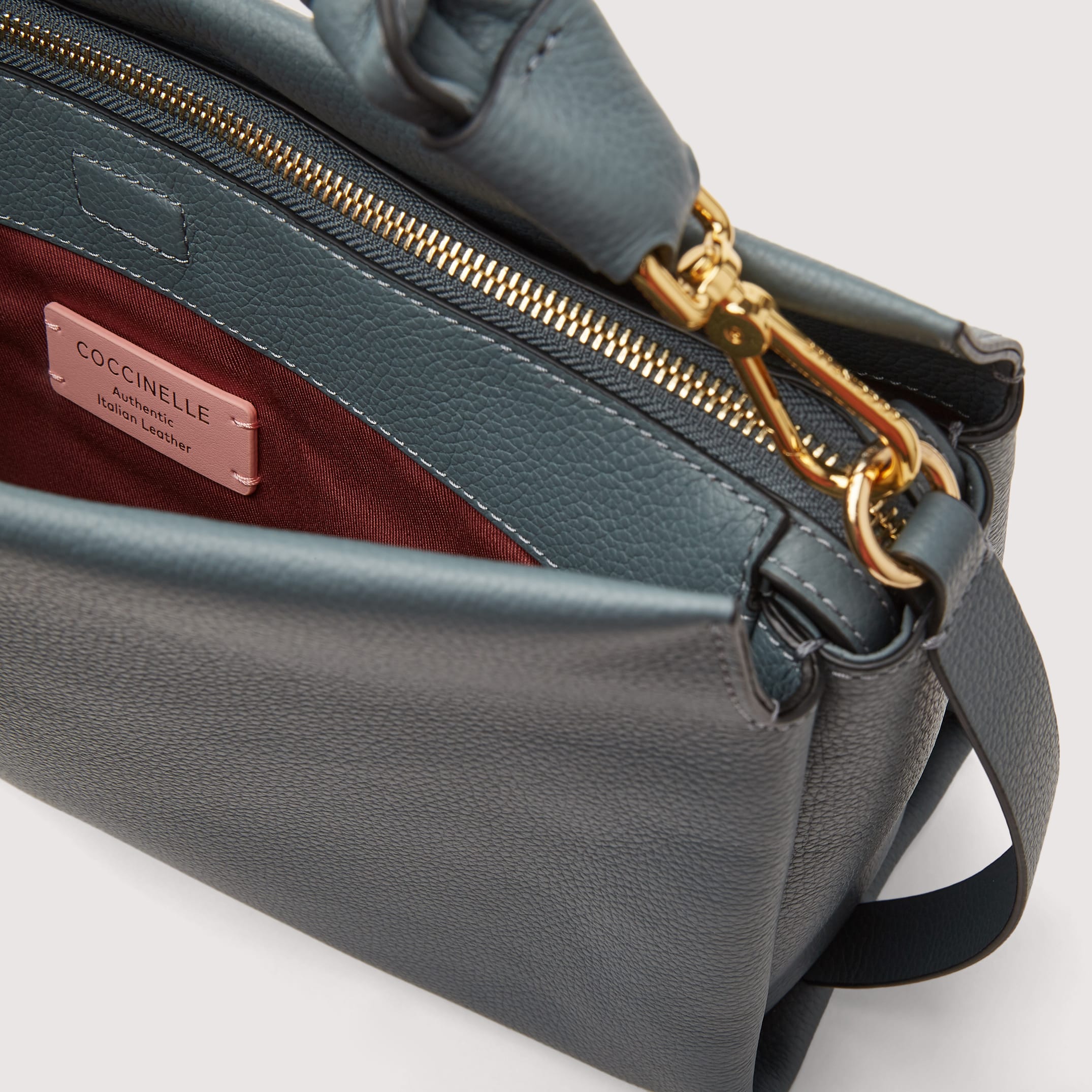 Coccinelle BOHEME GRANA DOUBLE 965 SHARK CINNA - immagine 6
