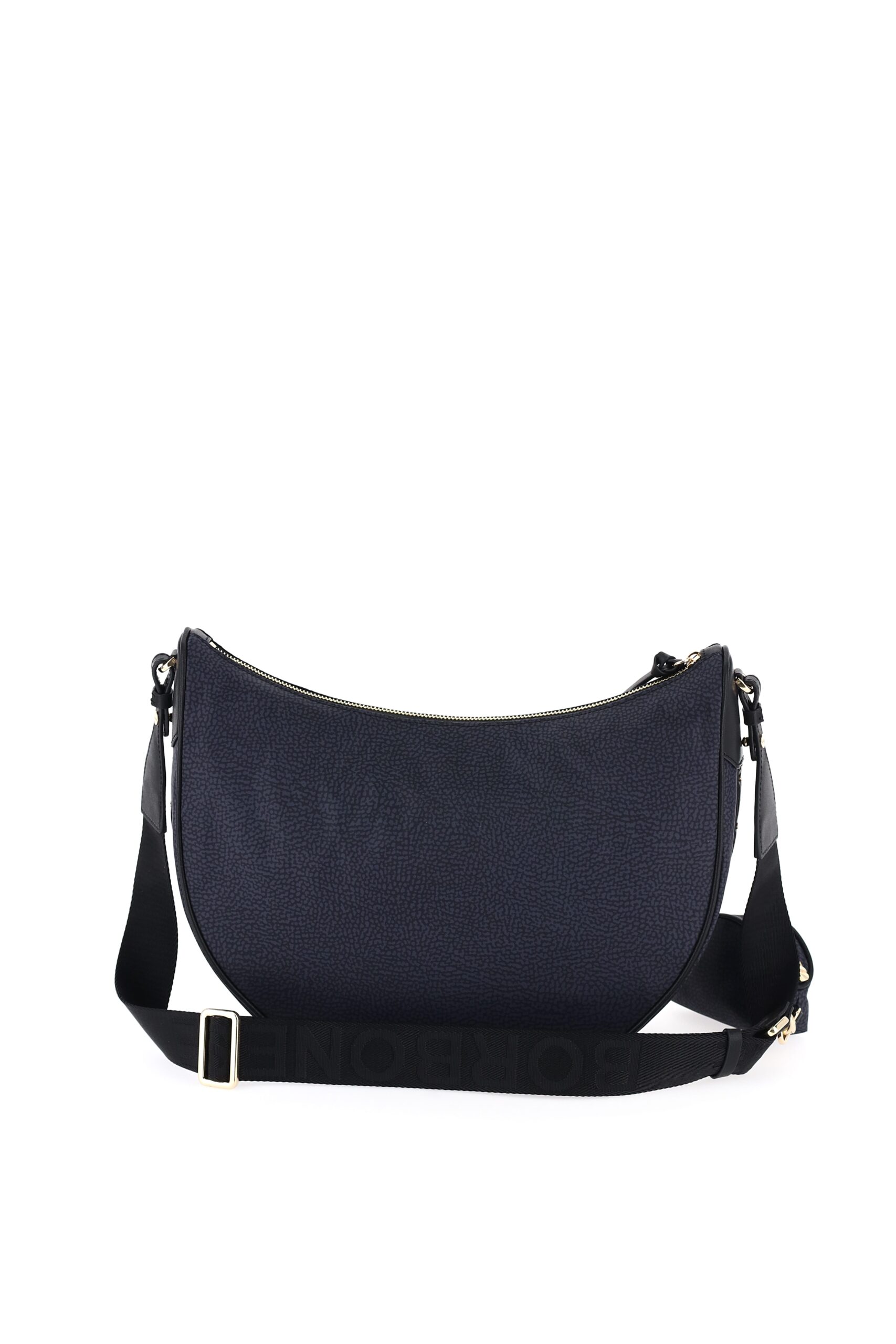 Borbonese LUNA BAG MIDDLE 100 NERO - immagine 3