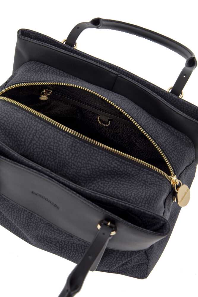 Borbonese SHOPPING M C/T 100 NERO - immagine 3