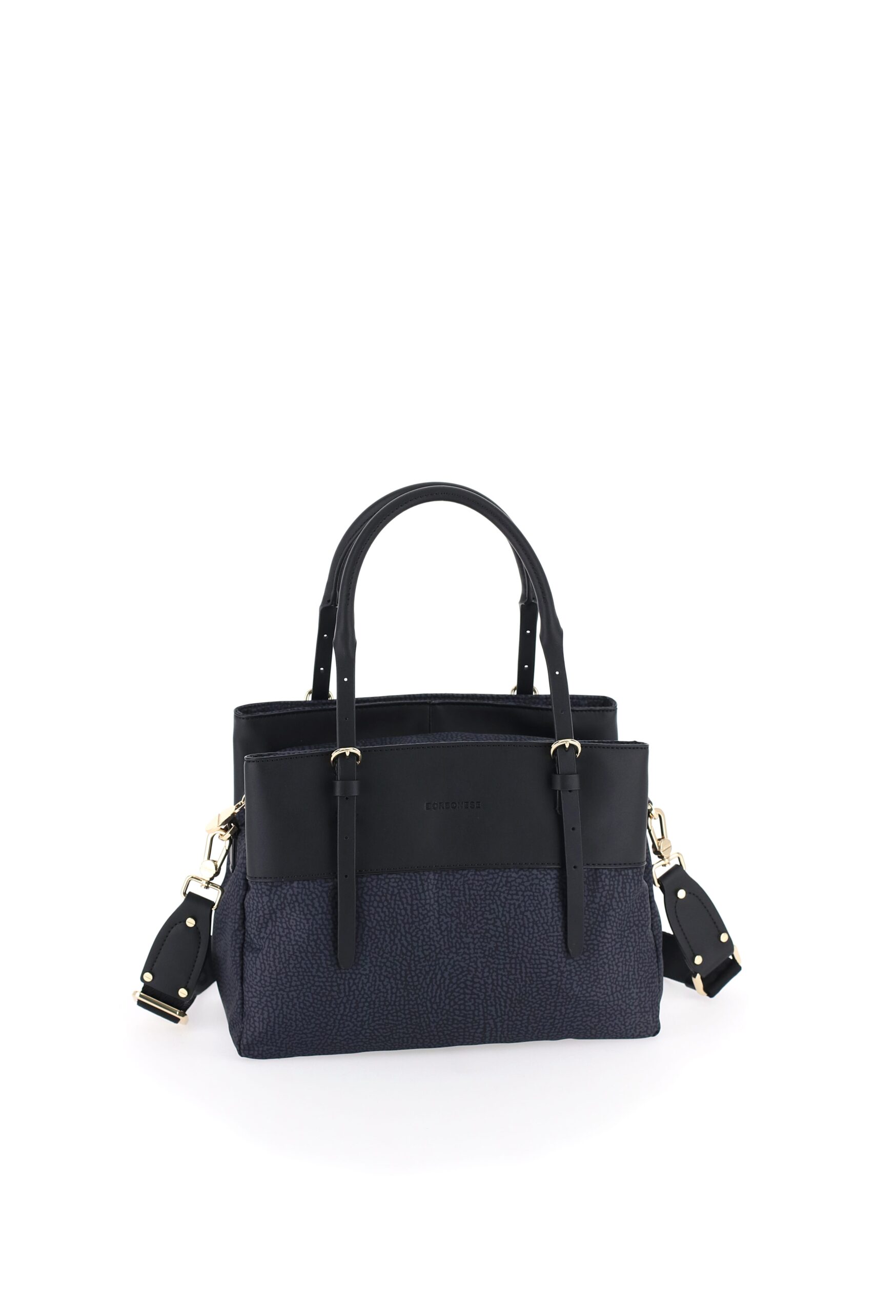 Borbonese SHOPPING M C/T 100 NERO - immagine 6