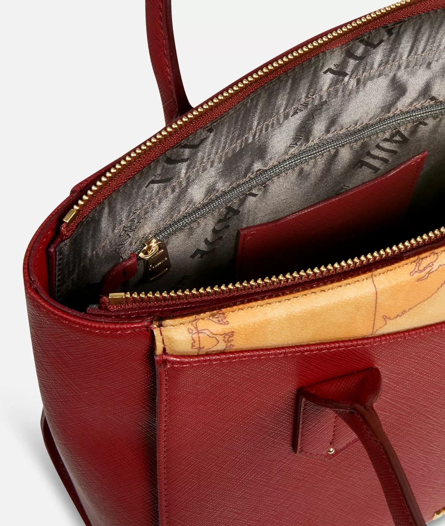 Alviero Martini 1ª Classe SHOPPER MEDIA 309 ROSSO BORGOGNA