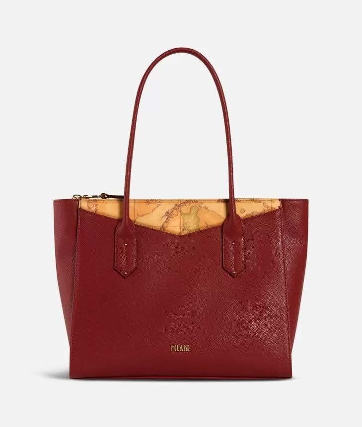 Alviero Martini 1ª Classe SHOPPER MEDIA 309 ROSSO BORGOGNA - immagine 3