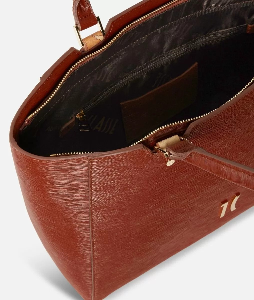 Alviero Martini 1ª Classe SHOPPER 575 COGNAC