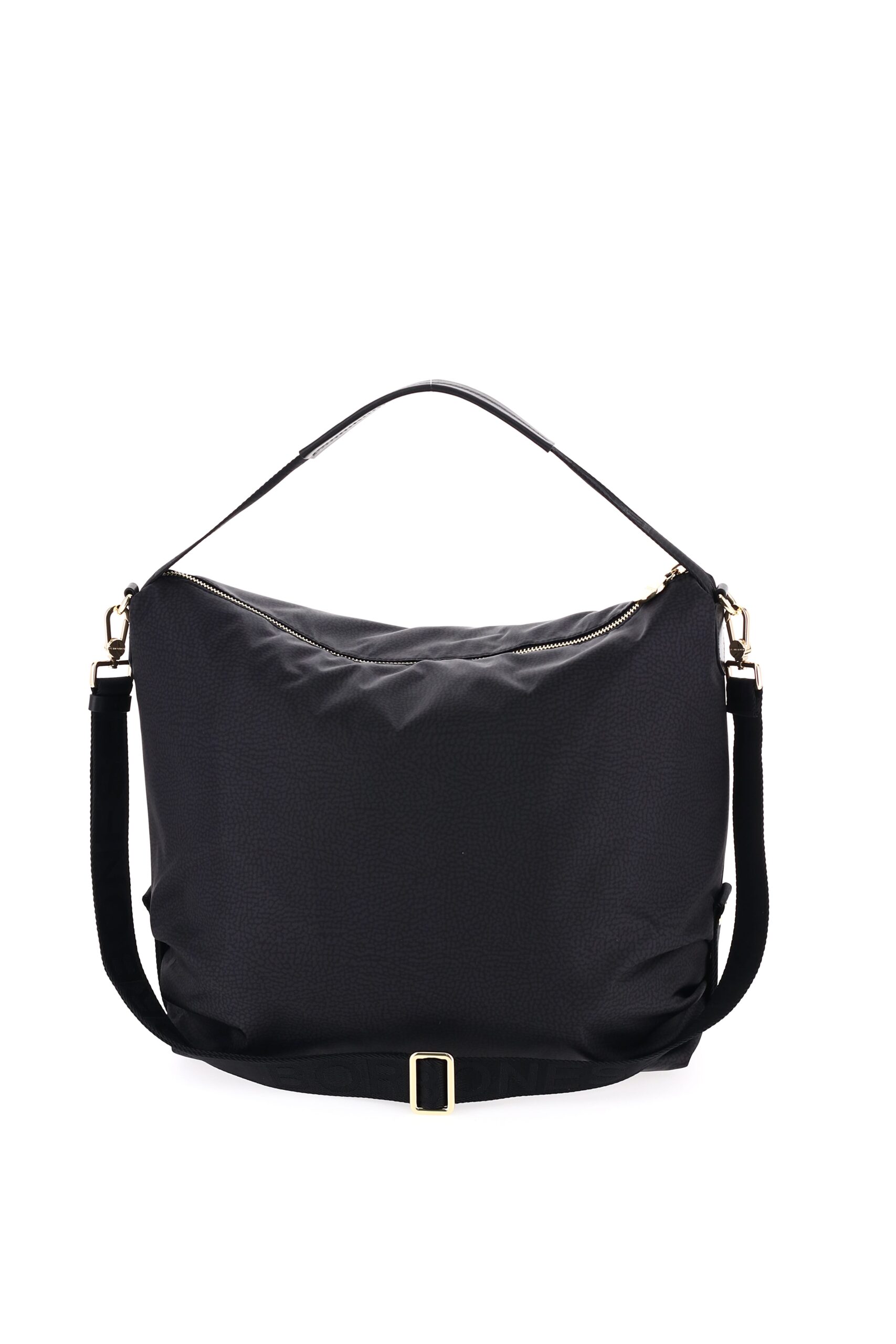 Borbonese HOBO LARGE C/T 100 NERO - immagine 2