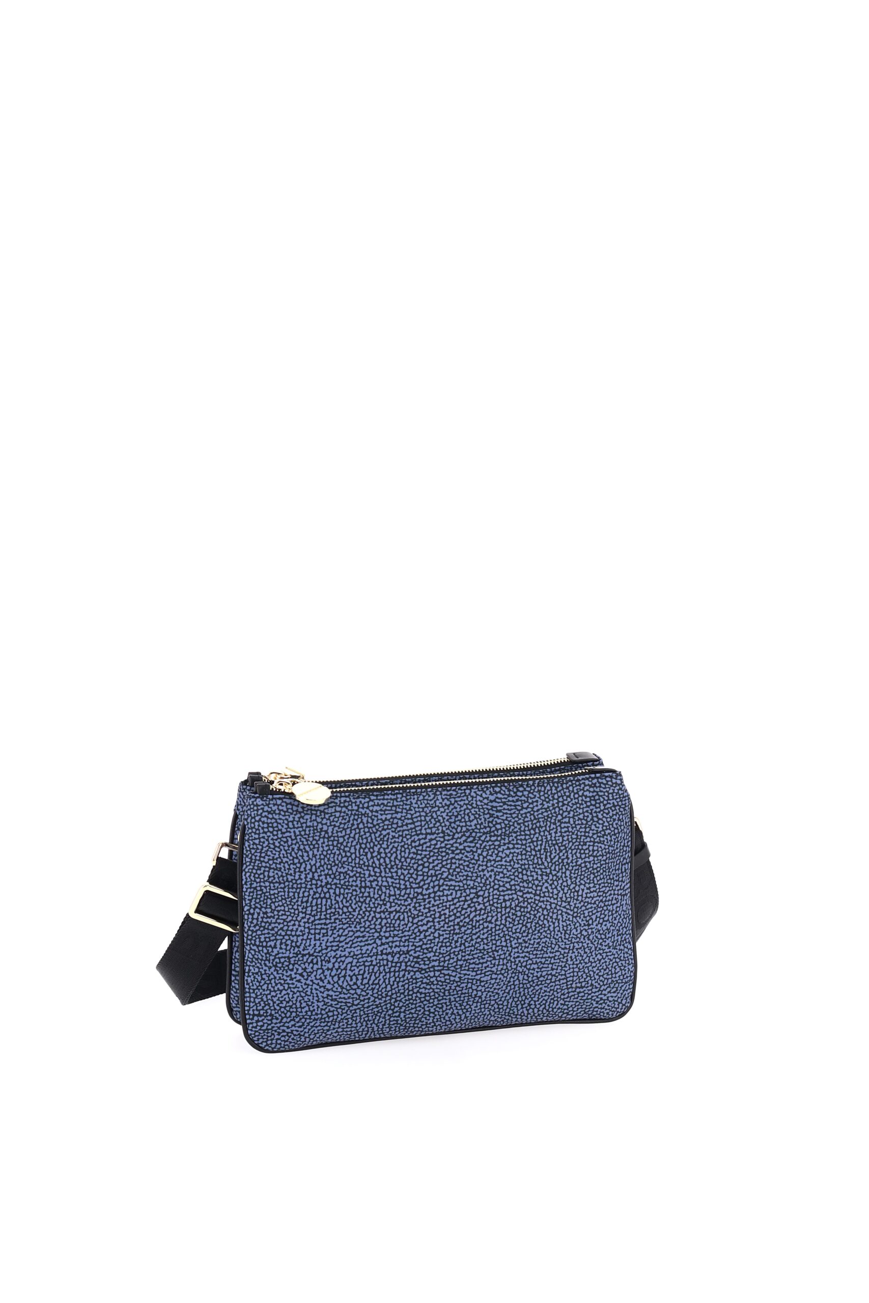 Borbonese TRACOLLA SMALL 880 BLU NERO - immagine 2