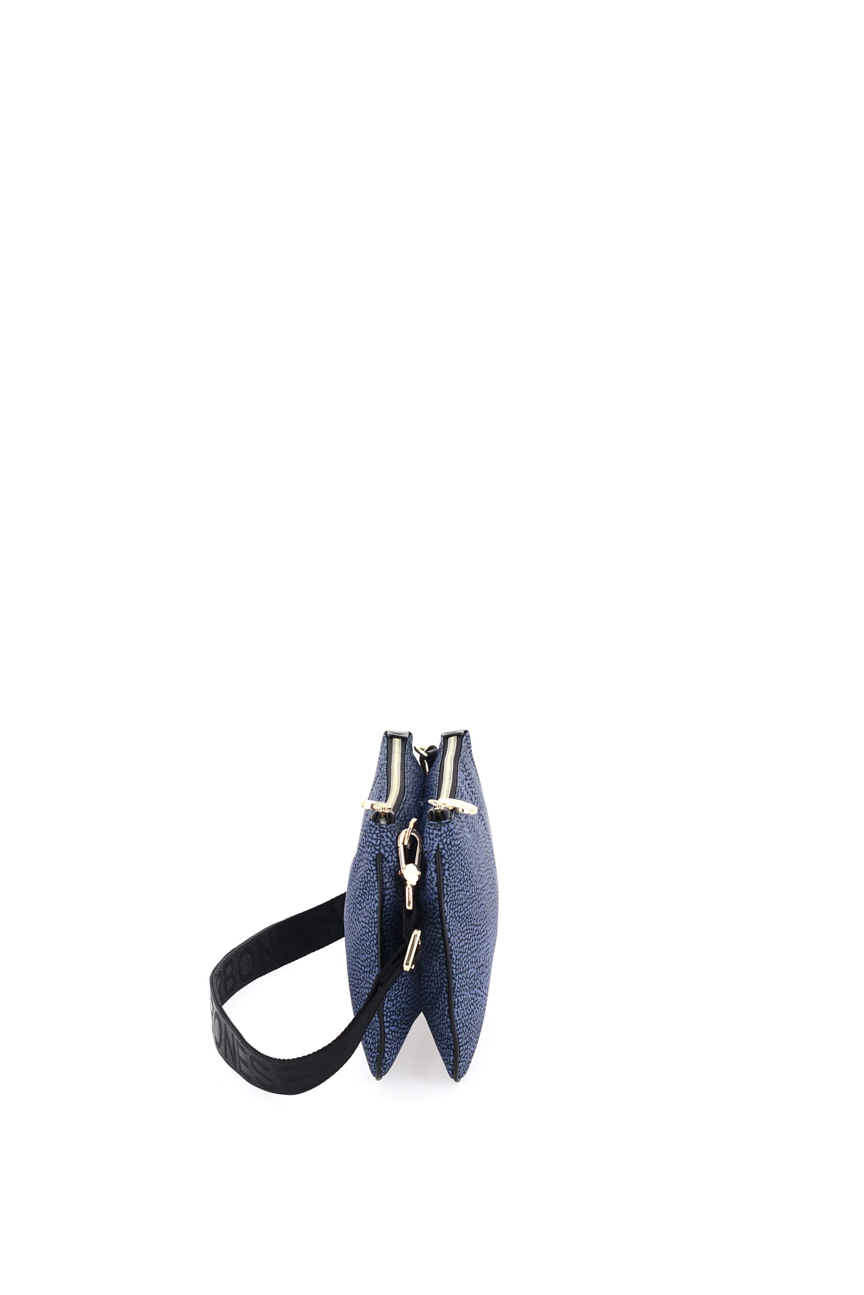 Borbonese TRACOLLA SMALL 880 BLU NERO - immagine 4