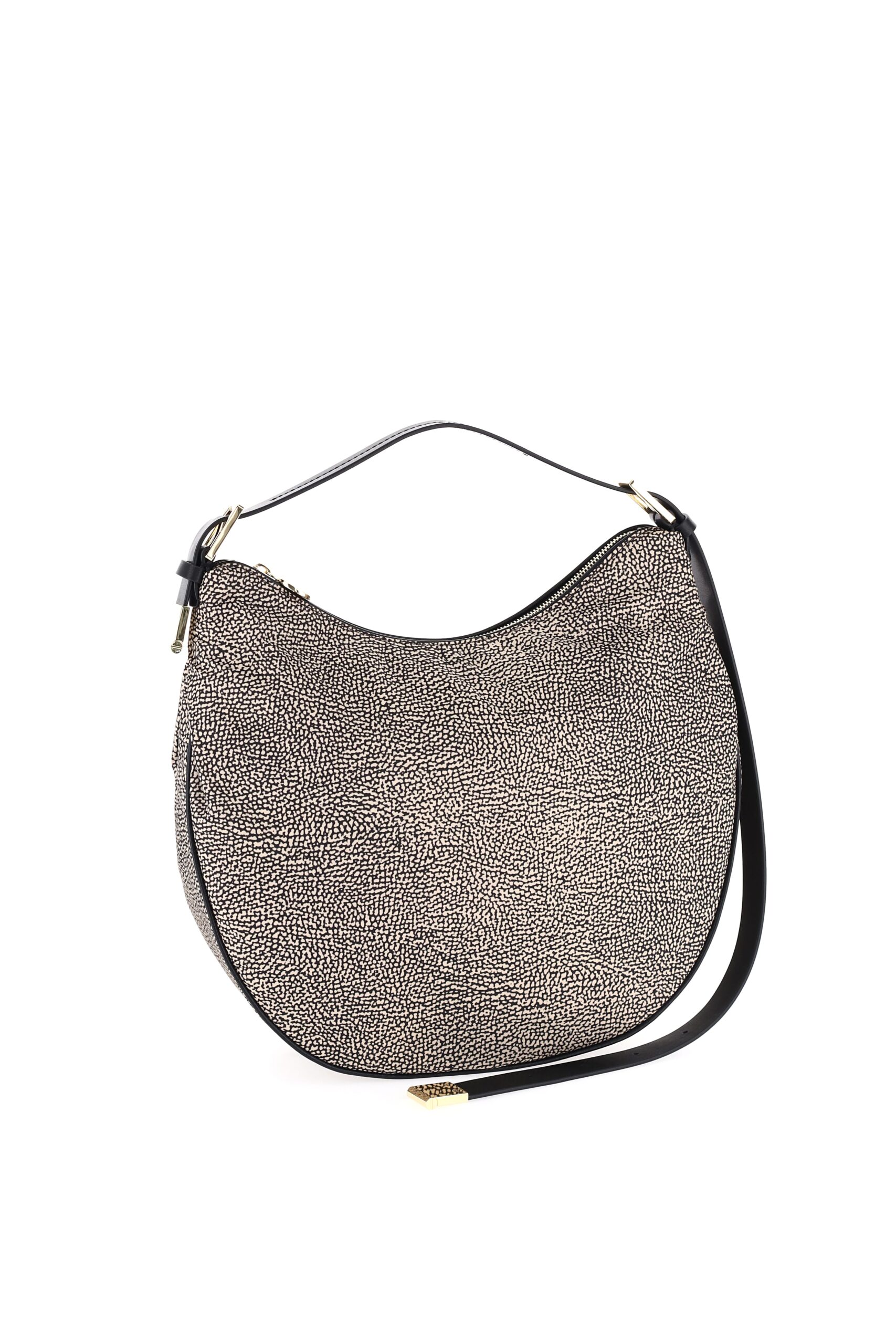 Borbonese HOBO LARGE X11 OP NAT NERO