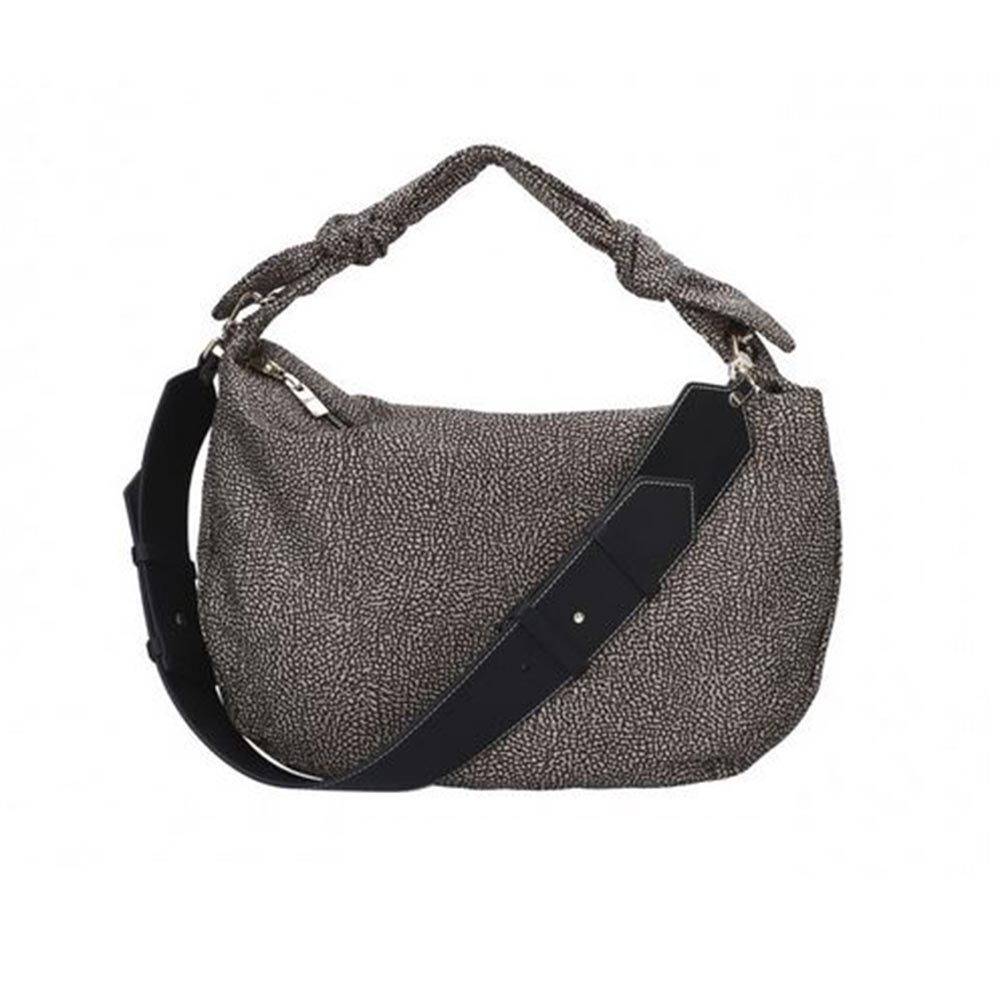 Borbonese DESERT HOBO C/T X11 OP NAT NERO - immagine 2