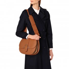 Borbonese 110 BAG MEDIUM 331 MARRONE - immagine 2