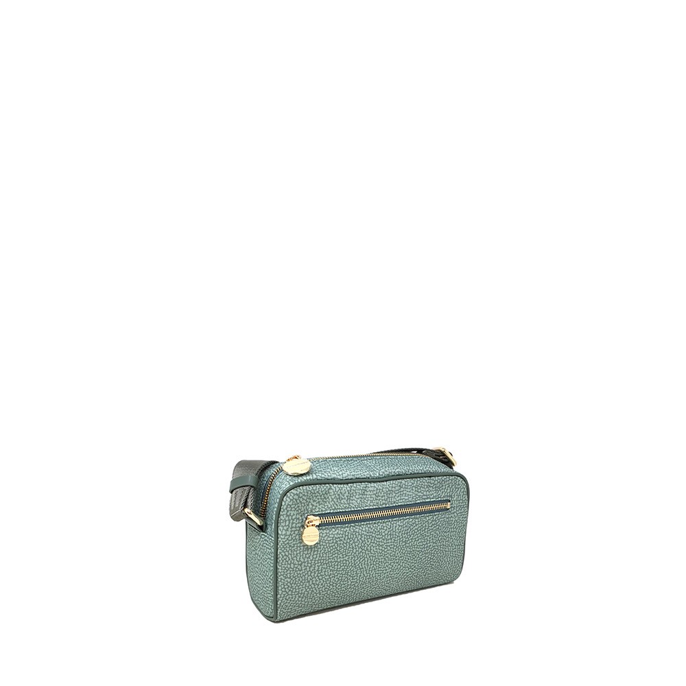 Borbonese TRACOLLA SMALL C29 VERDE ACQUA