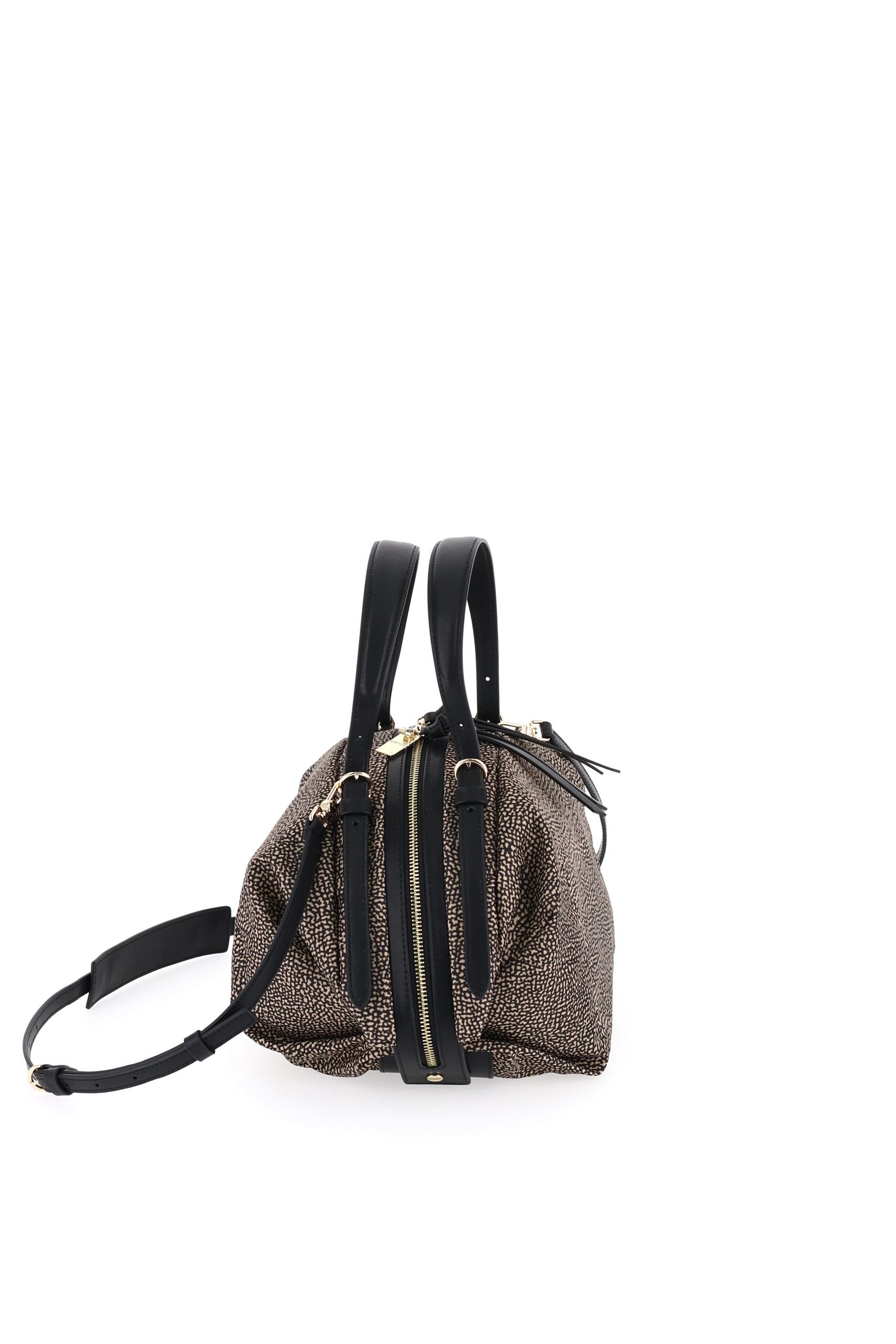 Borbonese BUBBLE BAG M X11 OP NAT NERO - immagine 3