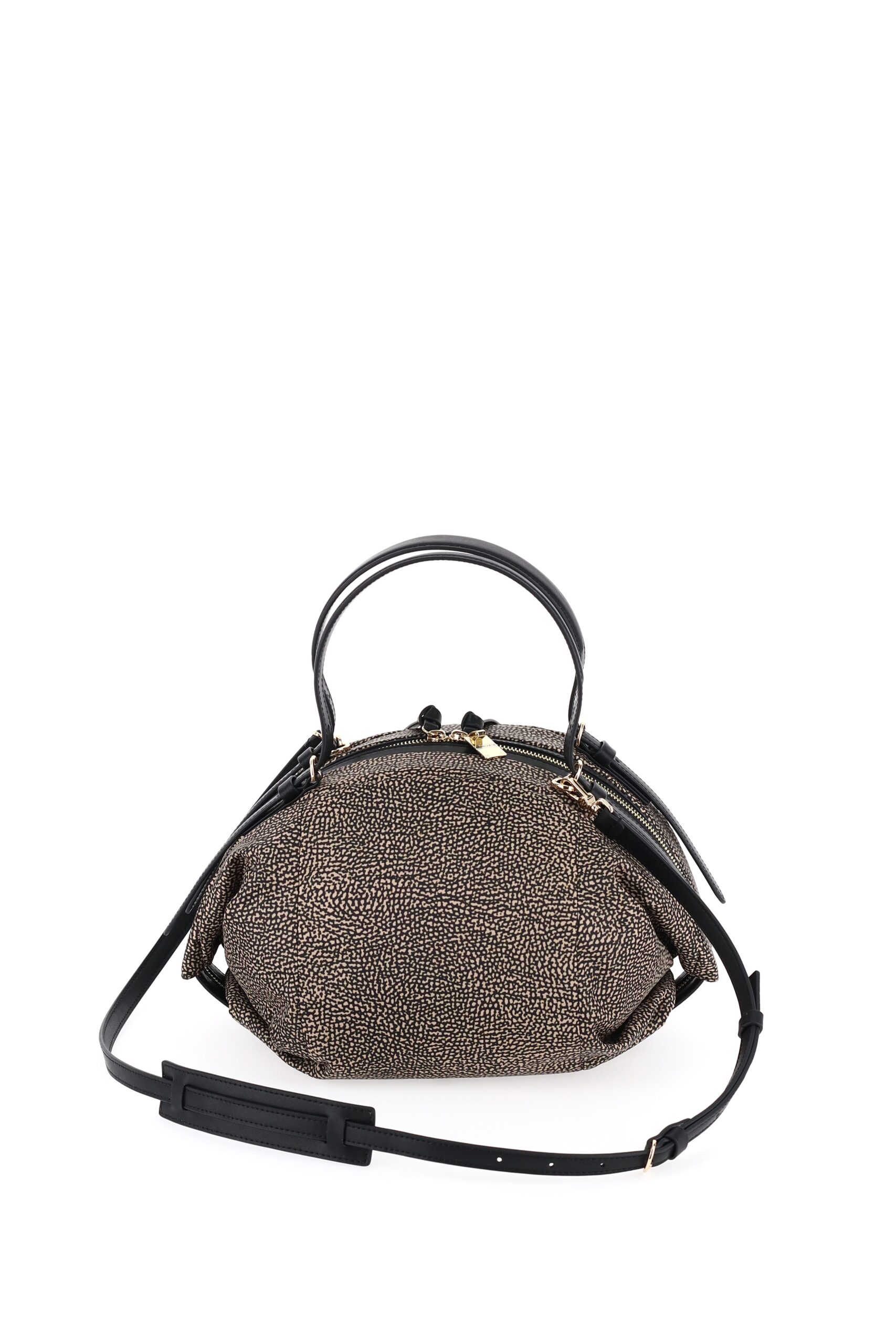 Borbonese BUBBLE BAG M X11 OP NAT NERO - immagine 6