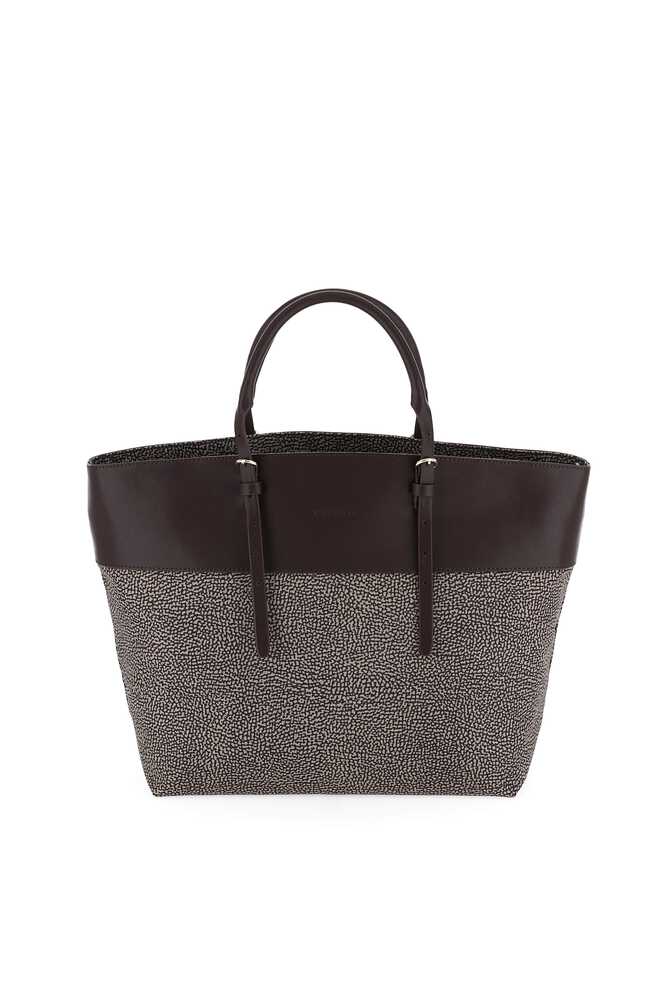Borbonese SHOPPING L 228 FANGO T MORO - immagine 2
