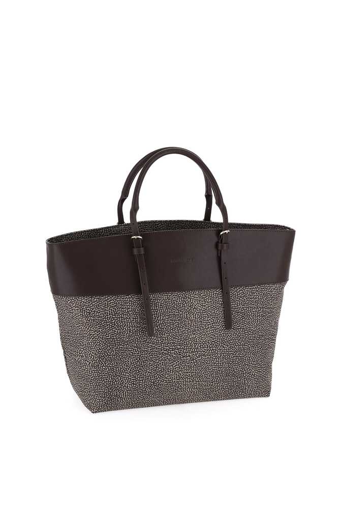 Borbonese SHOPPING L 228 FANGO T MORO - immagine 3