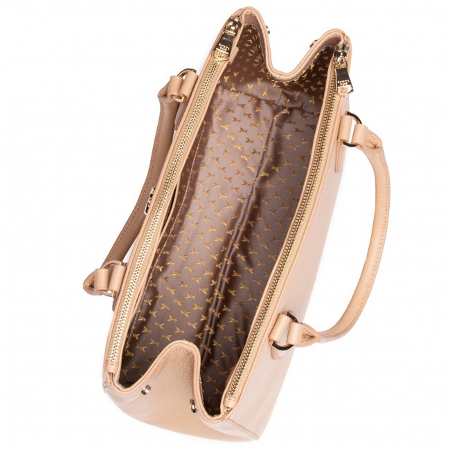 Patrizia Pepe BORSA A MANO C/T B685 POMPEI BEIGE - immagine 4