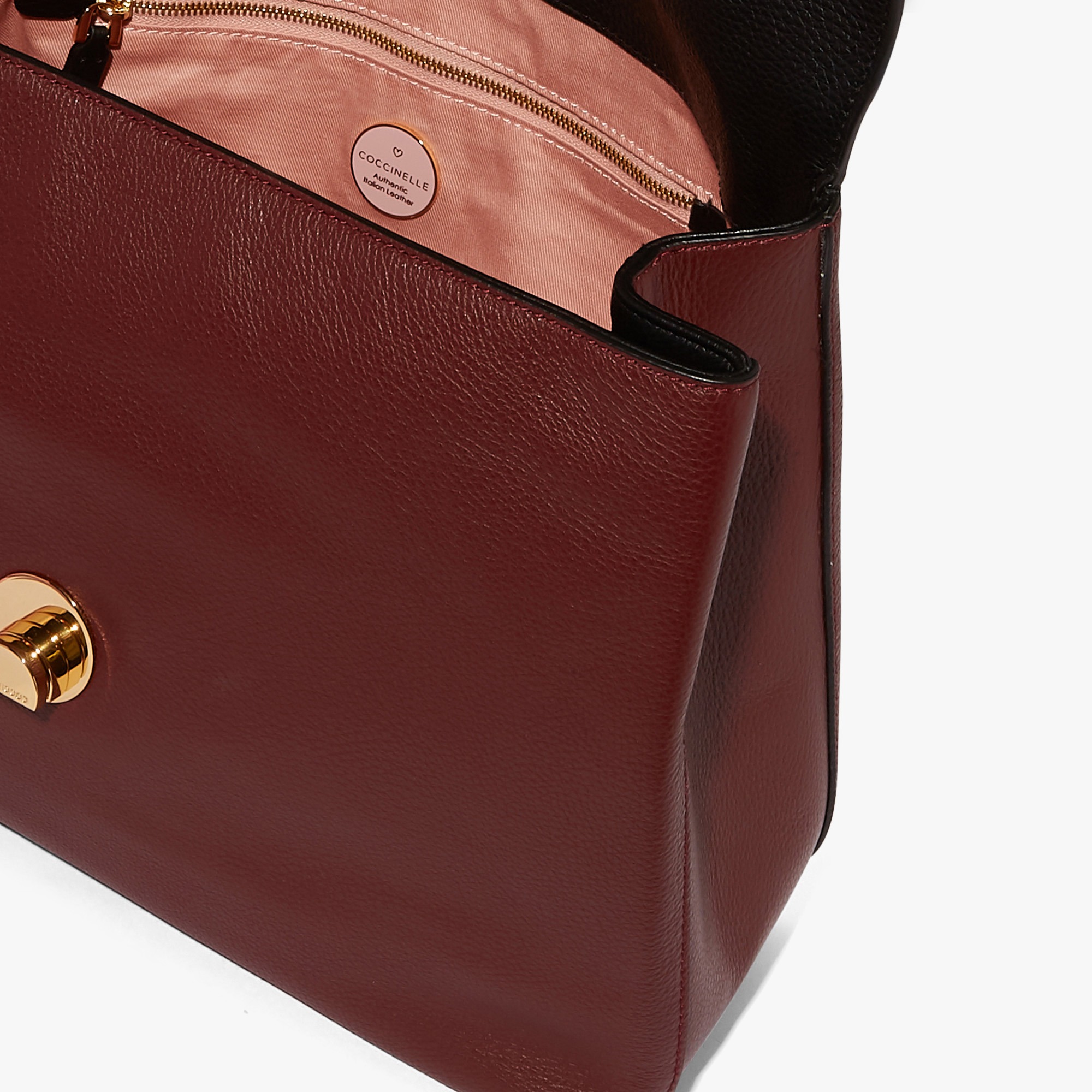 COCCINELLE LIYA 428 MARSALA NERO - immagine 5