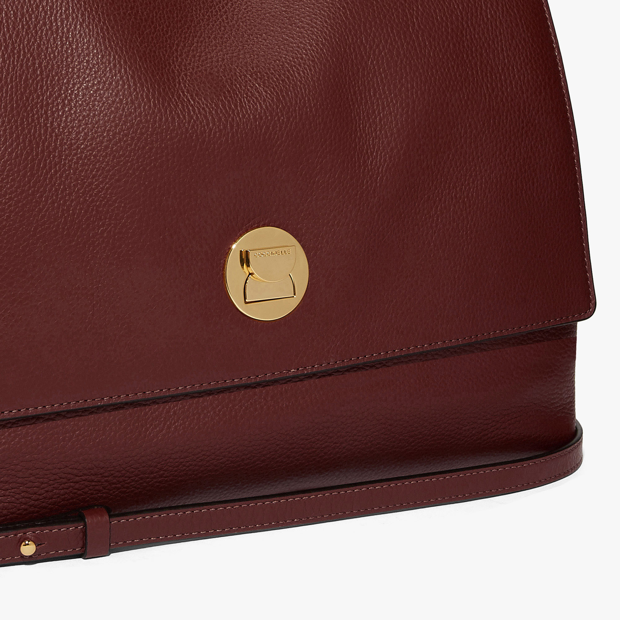 COCCINELLE LIYA 428 MARSALA NERO - immagine 6