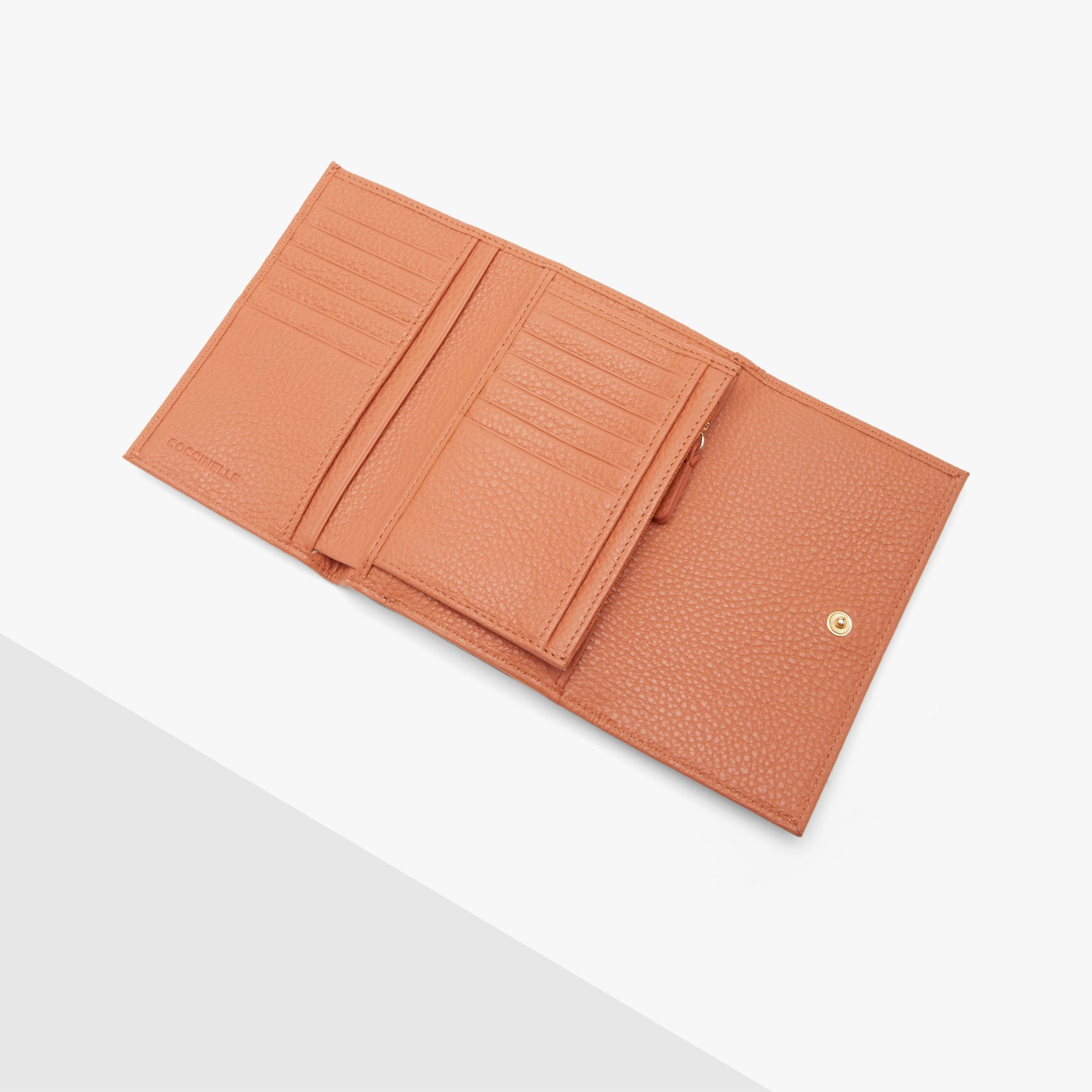 COCCINELLE METALLIC SOFT W10 CHESTNUT - immagine 6
