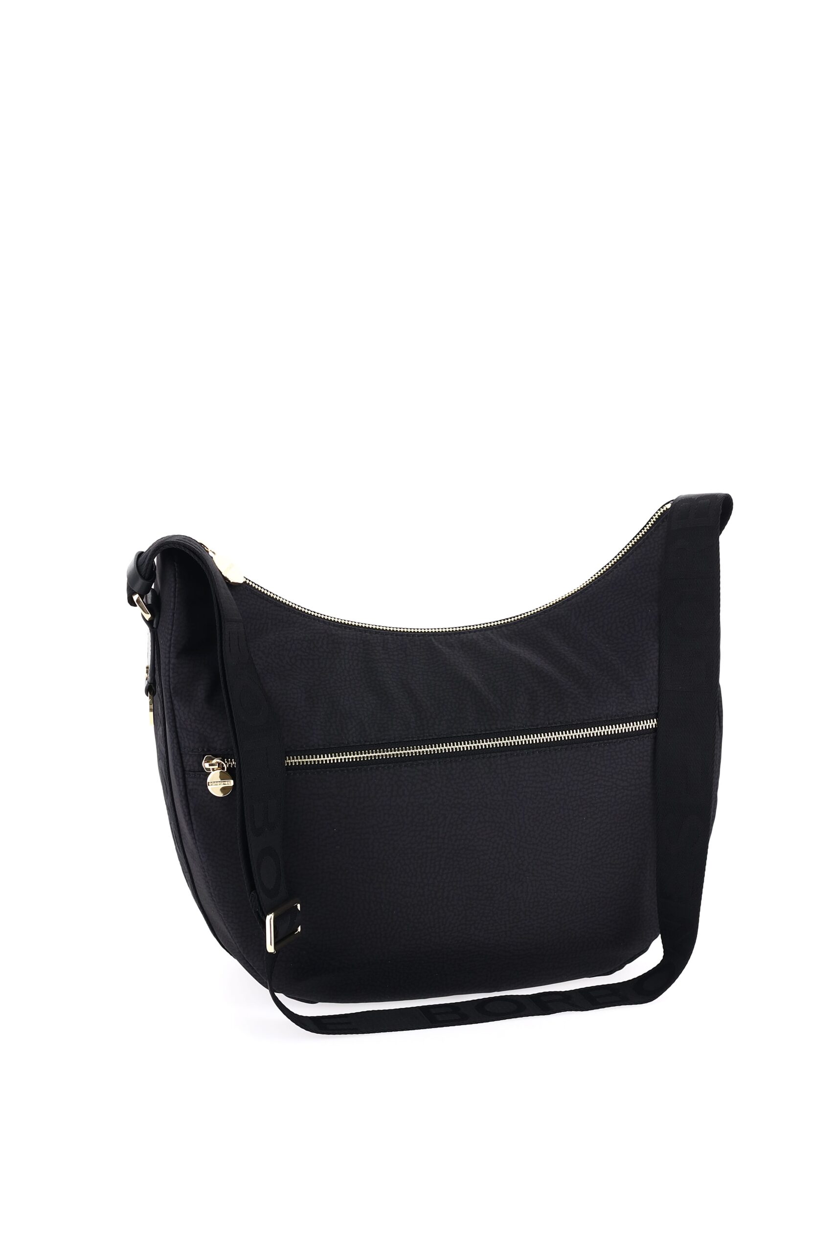 Borbonese LUNA BAG MEDIUM 100 NERO - immagine 2
