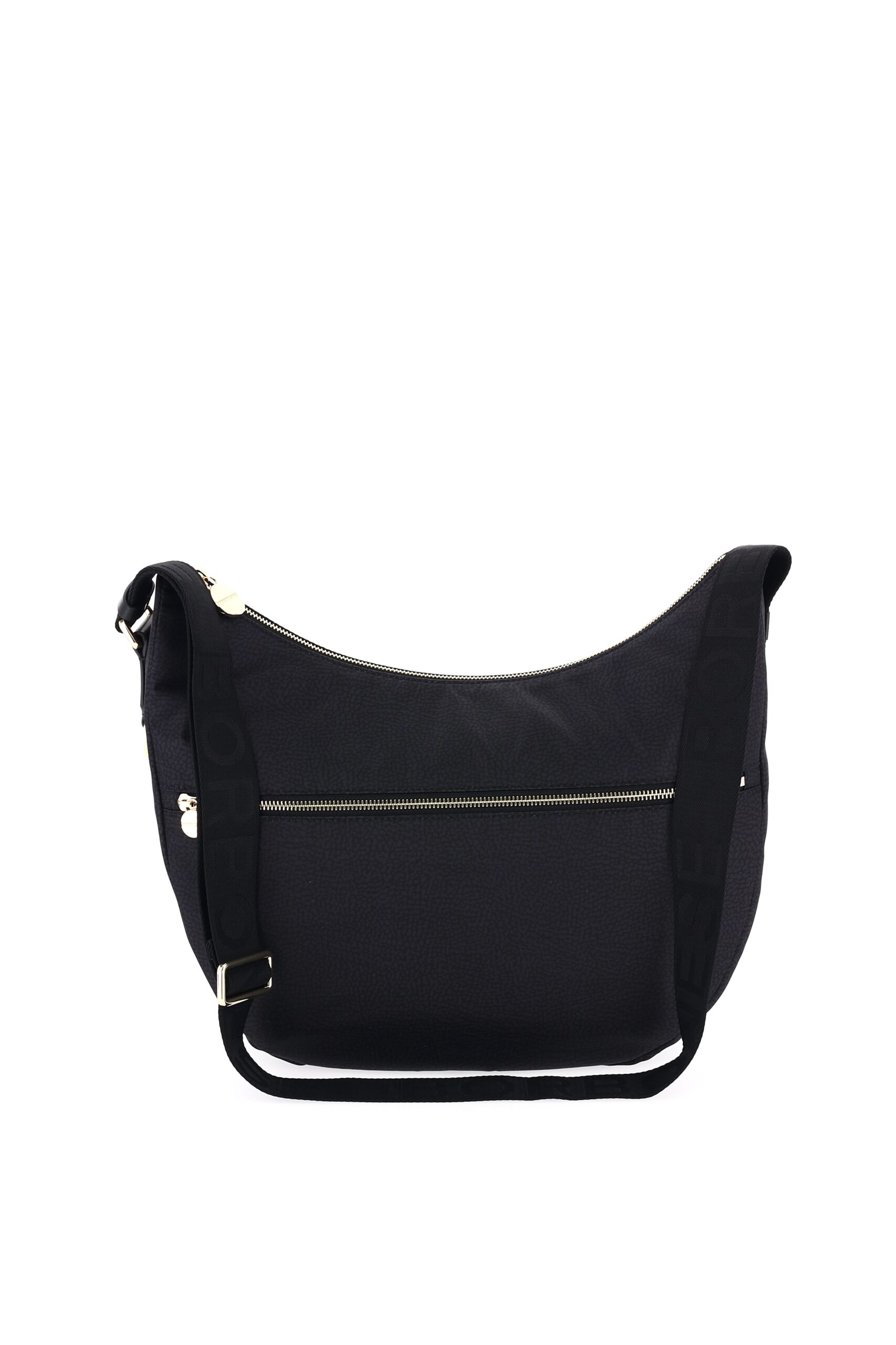 Borbonese LUNA BAG MEDIUM 100 NERO - immagine 3