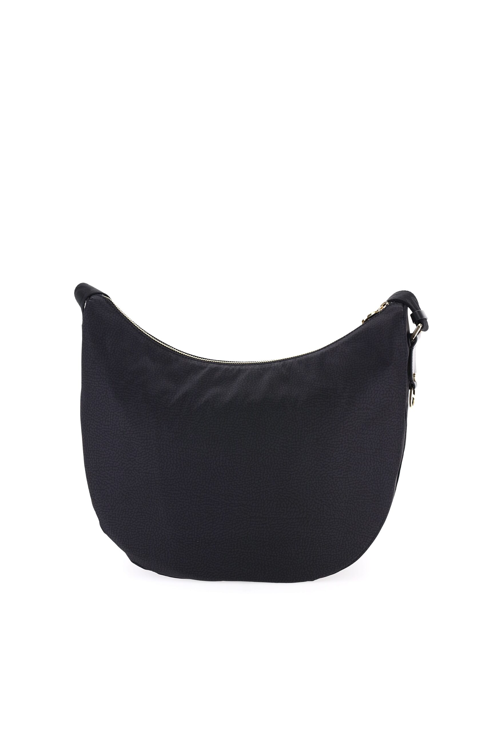 Borbonese LUNA BAG MEDIUM 100 NERO - immagine 4