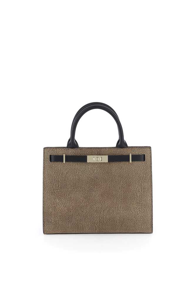 Borbonese SHOPPING M 311 OP NAT/NERO