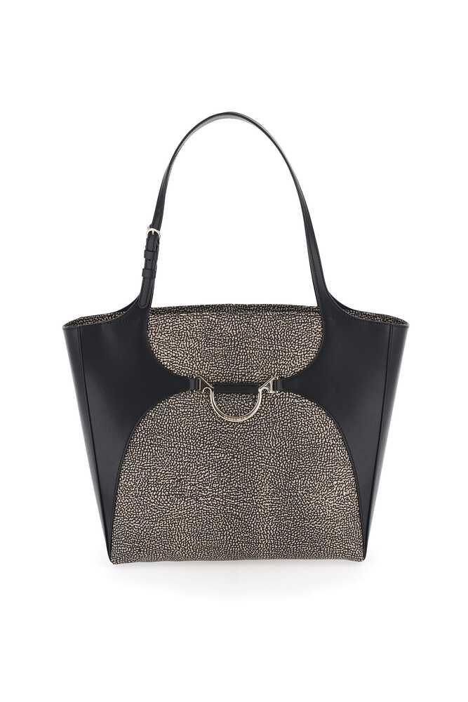 Borbonese SHOPPING M X11 OP NAT NERO - immagine 2