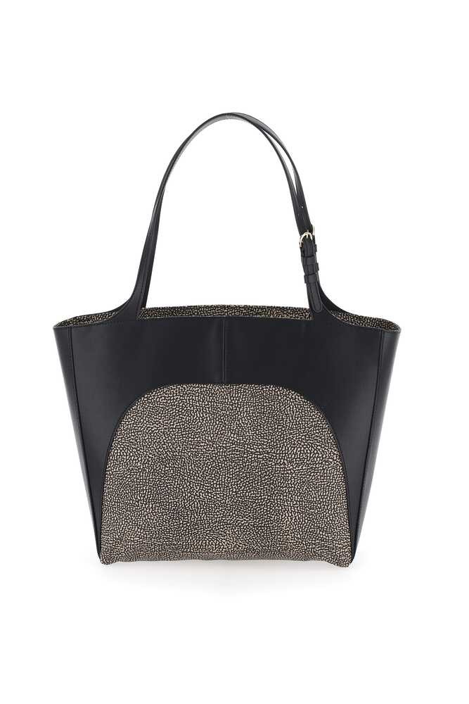 Borbonese SHOPPING M X11 OP NAT NERO - immagine 3