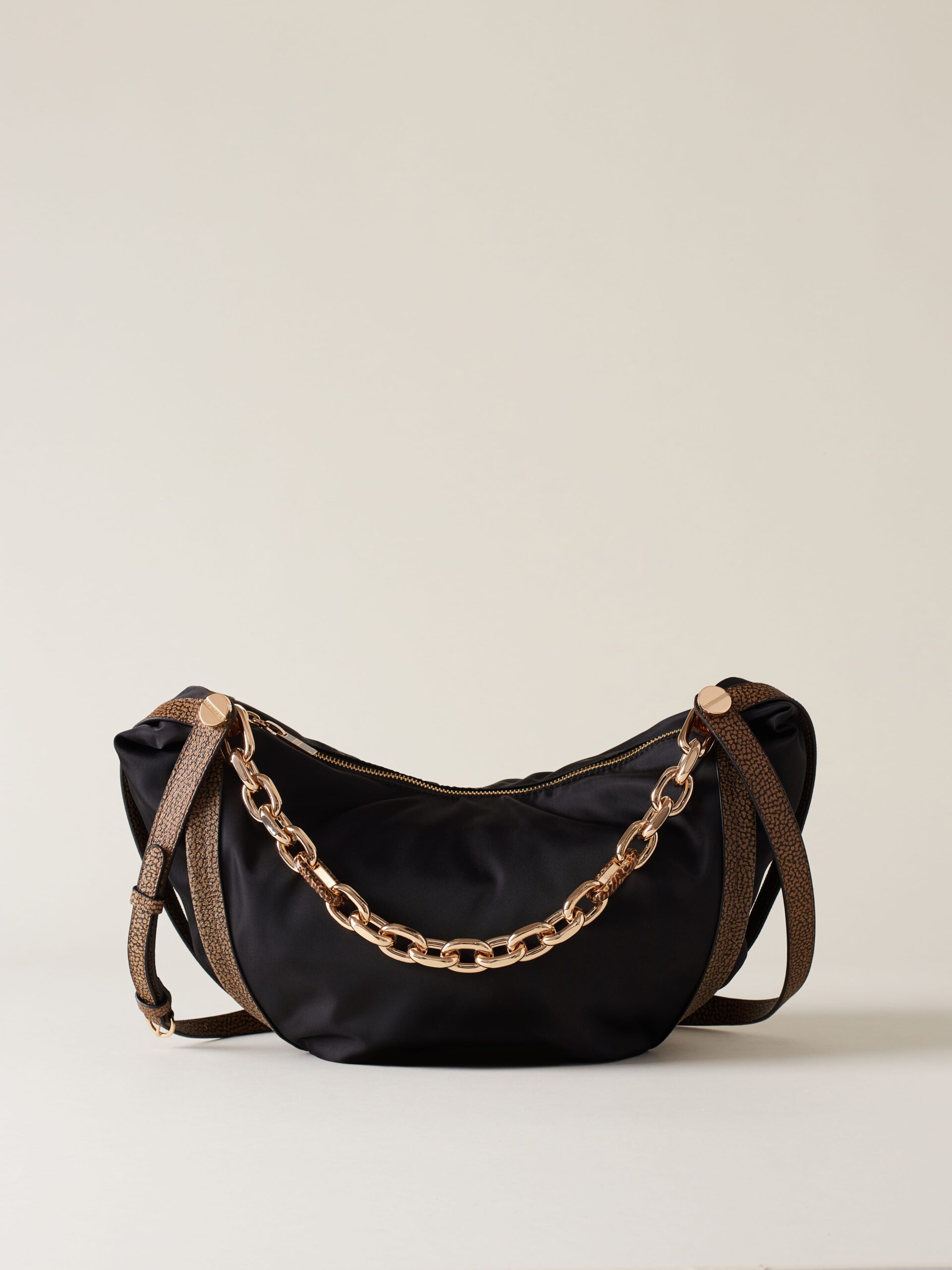 Borbonese HOBO 480 NERO/OP NAT