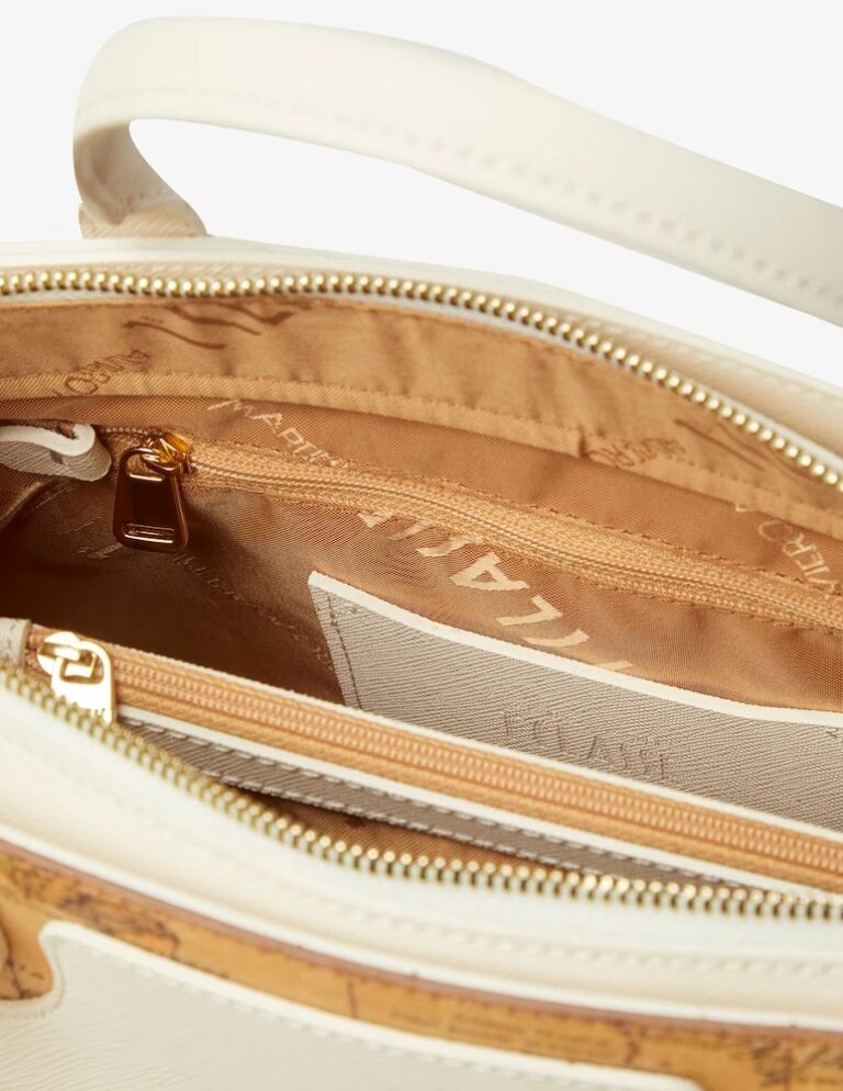 Borsa A Spalla Alviero Martini Idiol Bag 1 Classe - Stamp Geo Night, Nero, Tracolla Regolabile