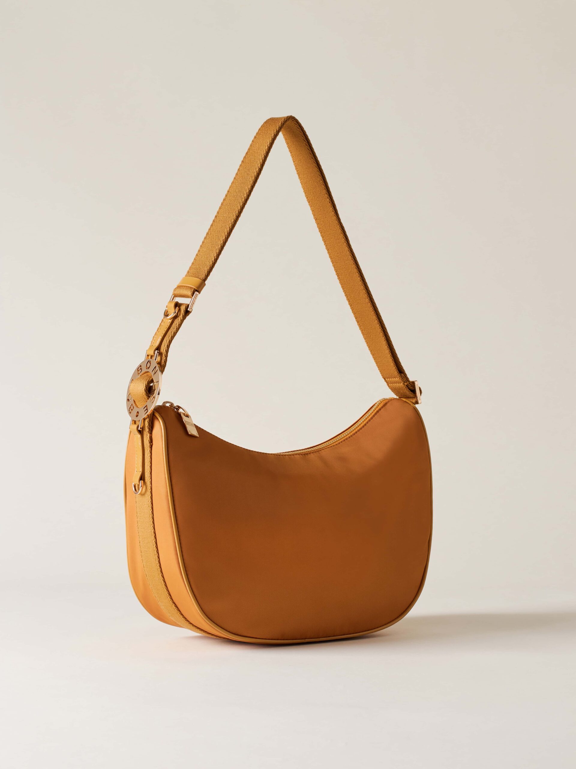 Borbonese LUNA BAG SMALL 707 MIELE - immagine 4