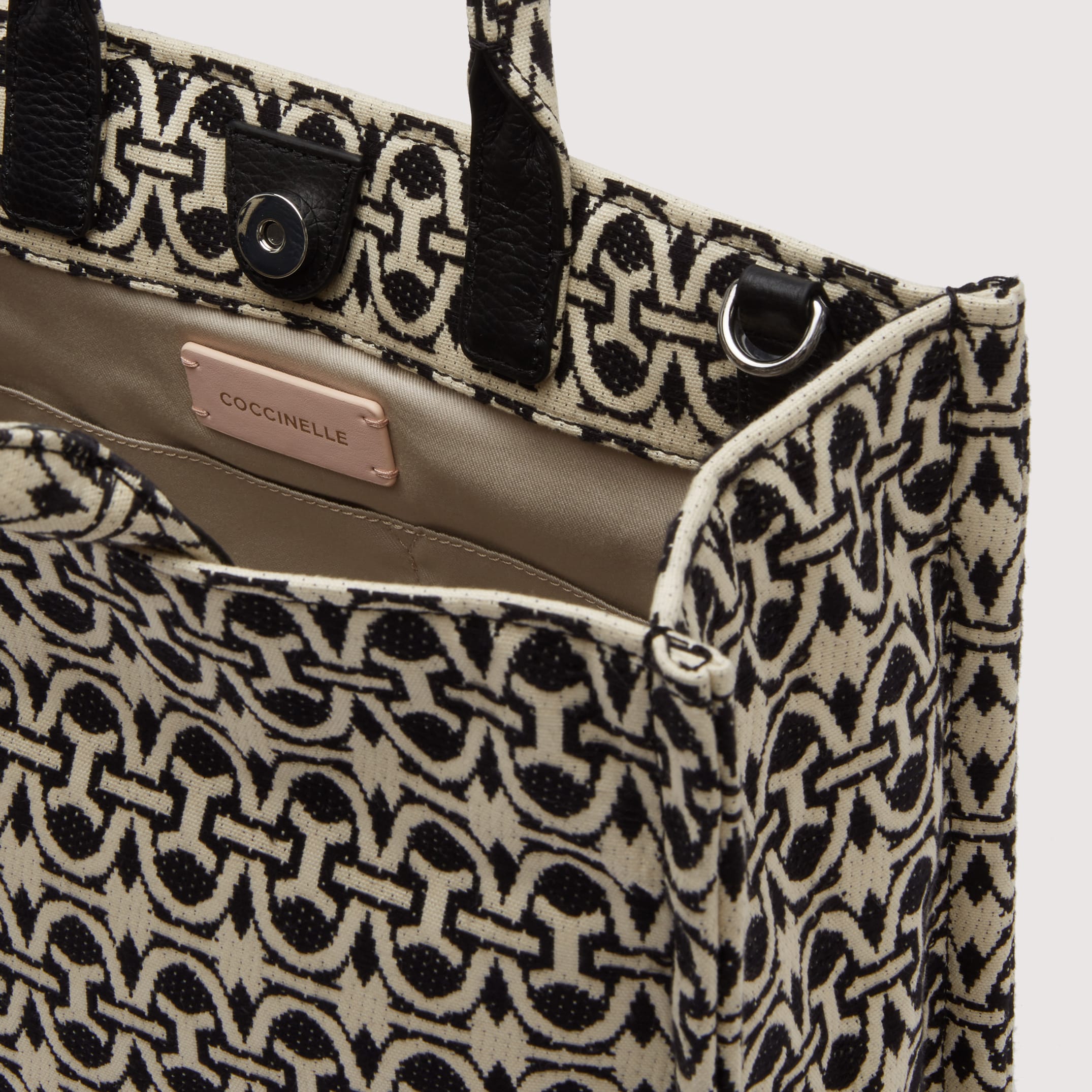 Coccinelle NEVER WITHOUT BAG MONOGRA 736 MULTI NOIR - immagine 2