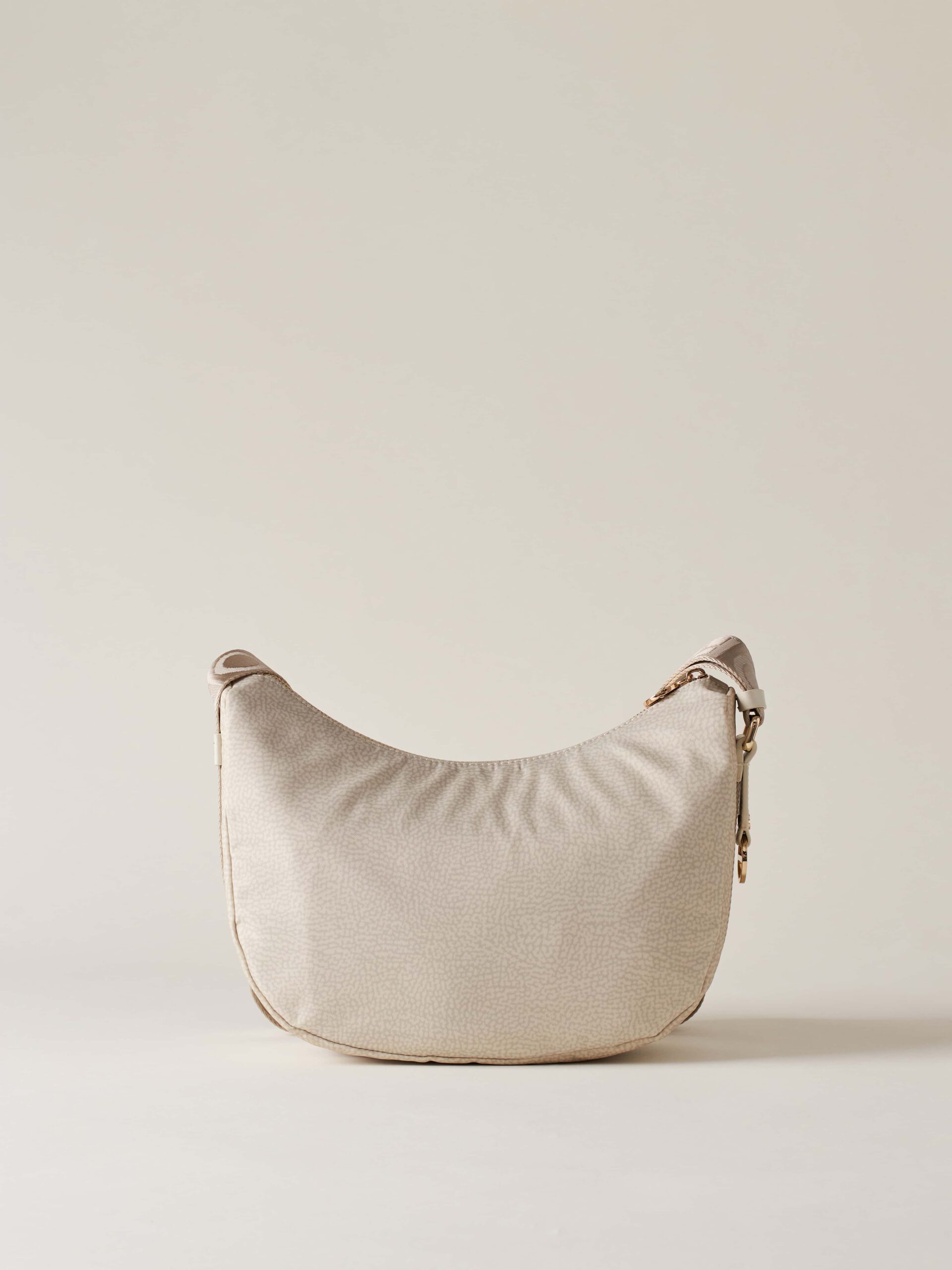 Borbonese LUNA BAG SMALL Y93 GESSO - immagine 3
