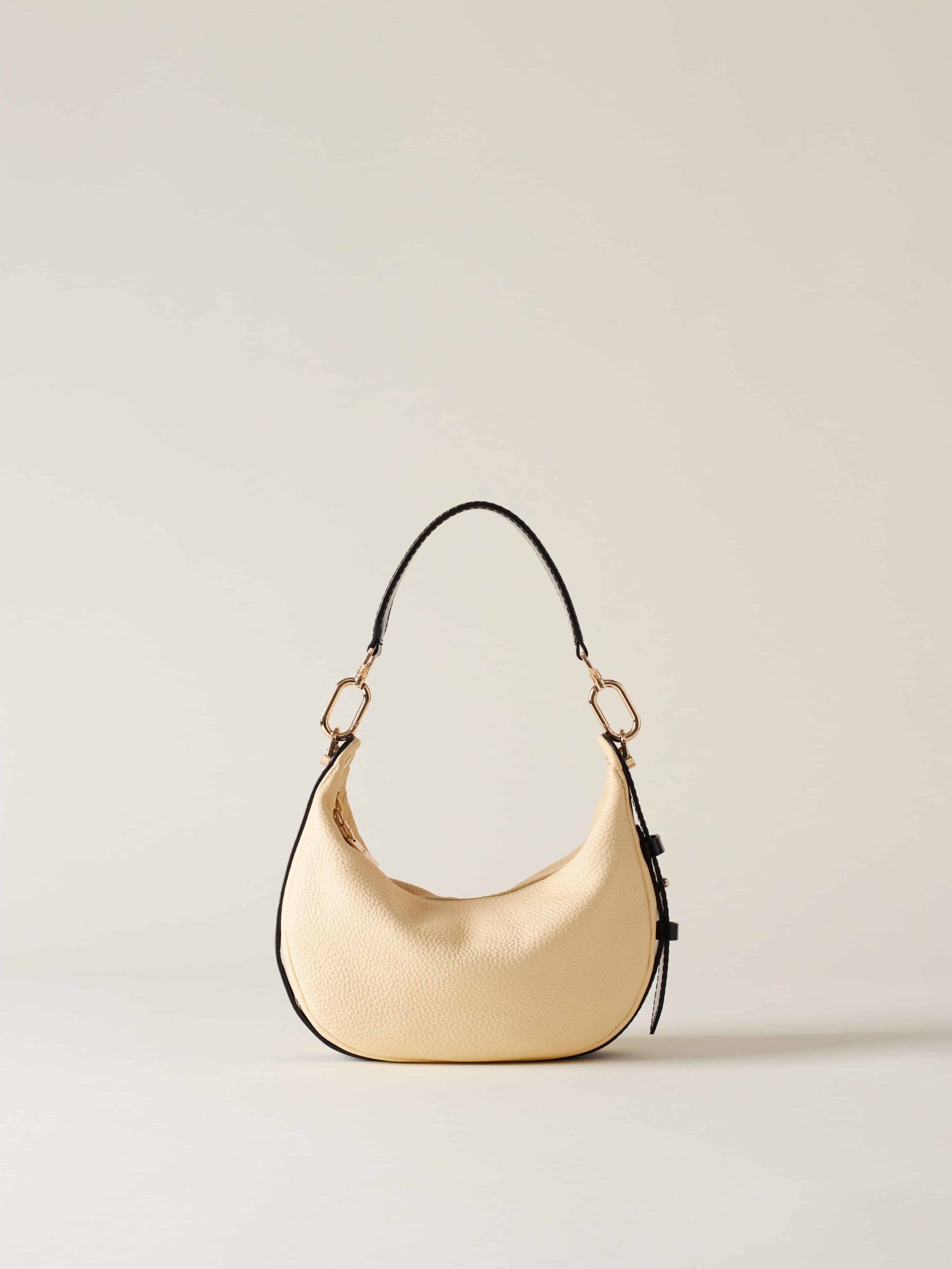 Borbonese HOBO BAG PETITE Z12 BUTTER NERO