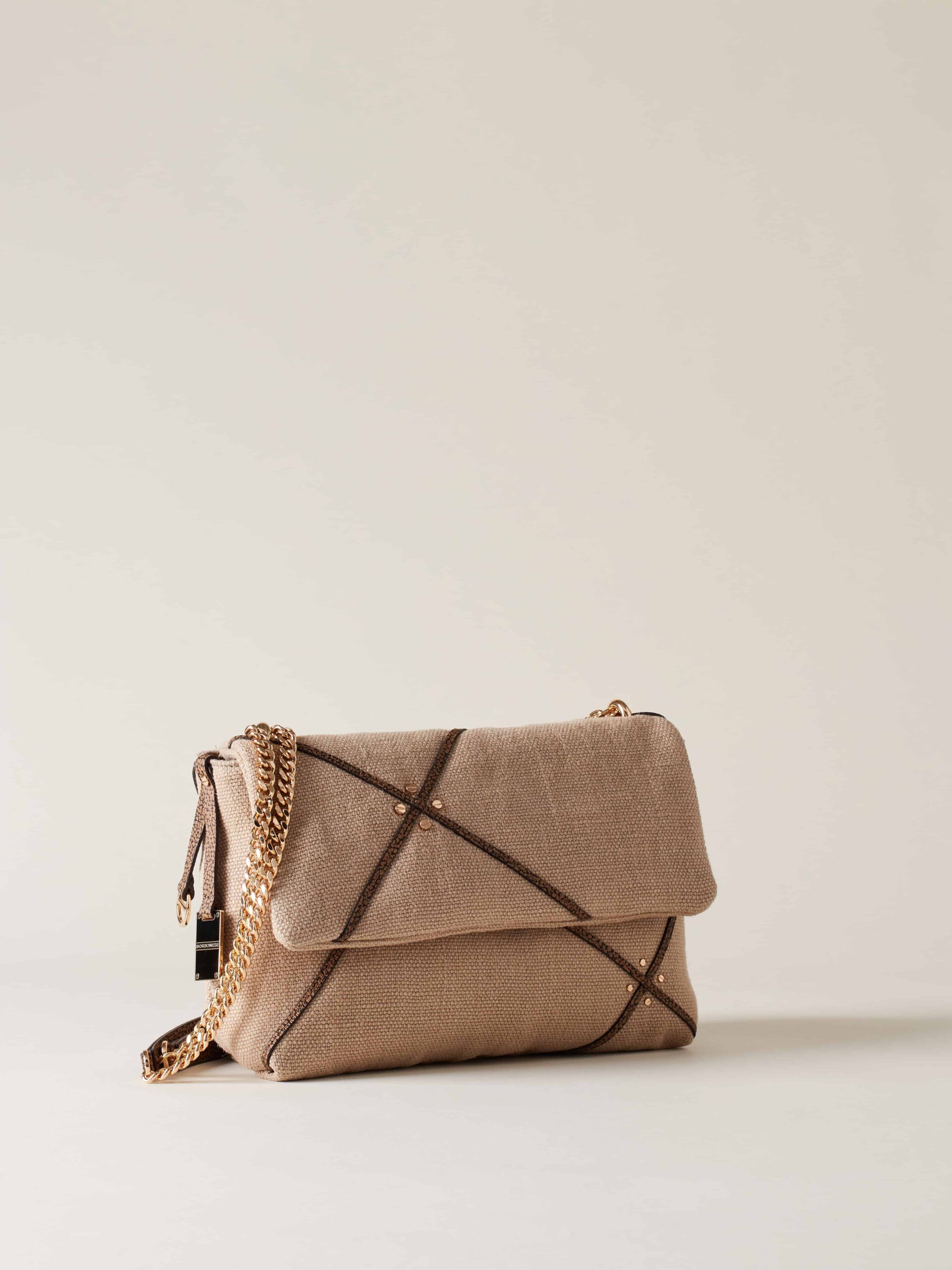 Borbonese BORSA CROSS OVER E57 CORDA OP NAT - immagine 4