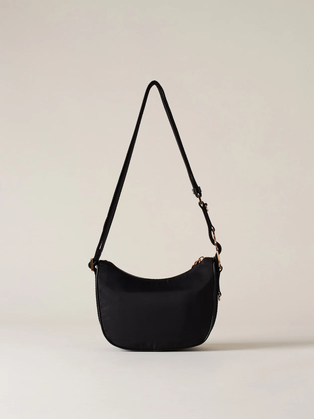 Borbonese LUNA BAG PETITE 100 NERO - immagine 3