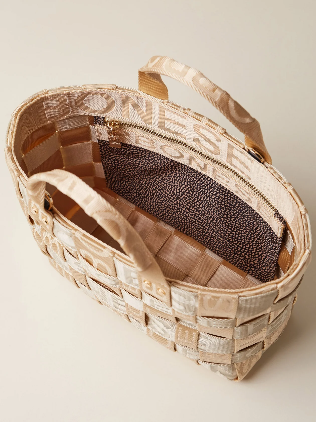 Borbonese SHOPPING S. Z13 BUT GREEN CACT - immagine 4