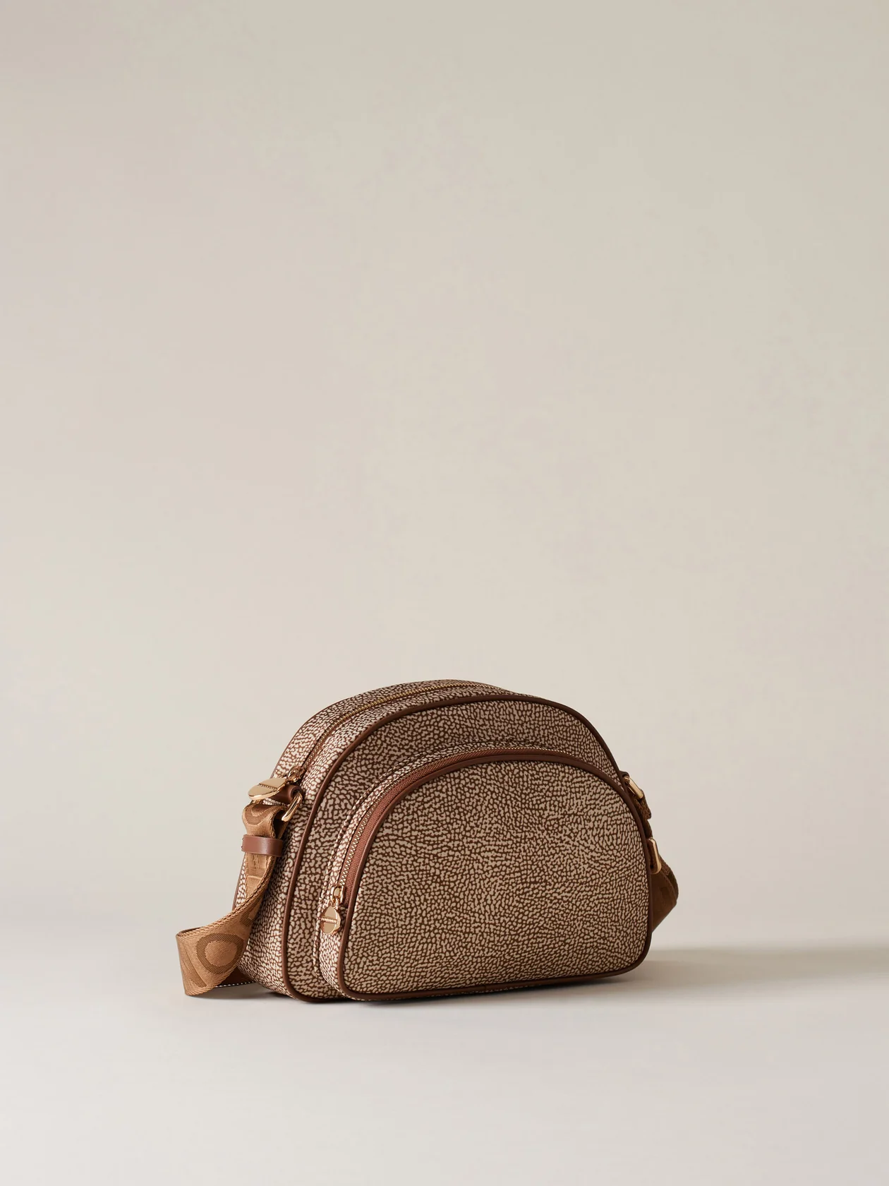 Borbonese LUNA INVERSE 994 BEIGE MARRONE - immagine 2