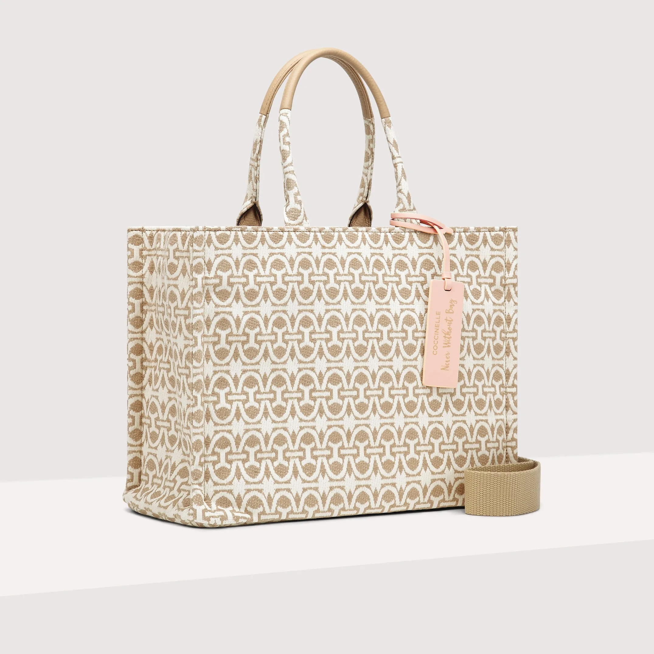 Coccinelle NEVER WITHOUT BAG MONOGRA 866 MUL.NA TOAST