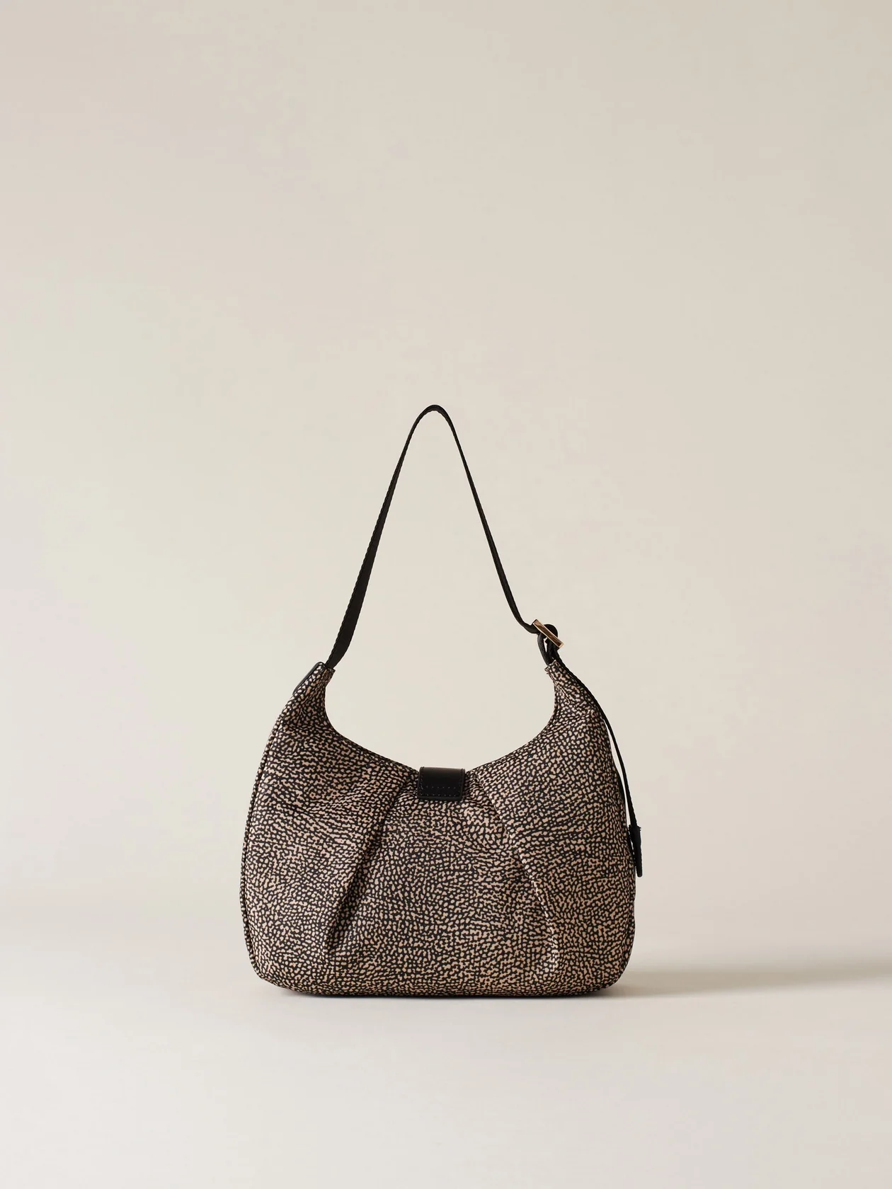 BORBONESE 07 BORSA A SPALLA X11 OP NAT NERO - immagine 3