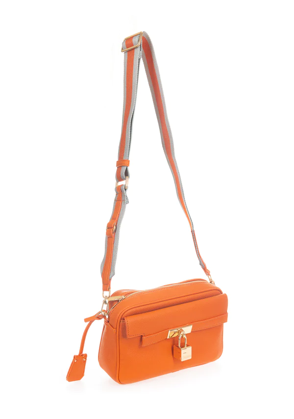 FRACOMINA CAMERA BAG ORANGE - immagine 2