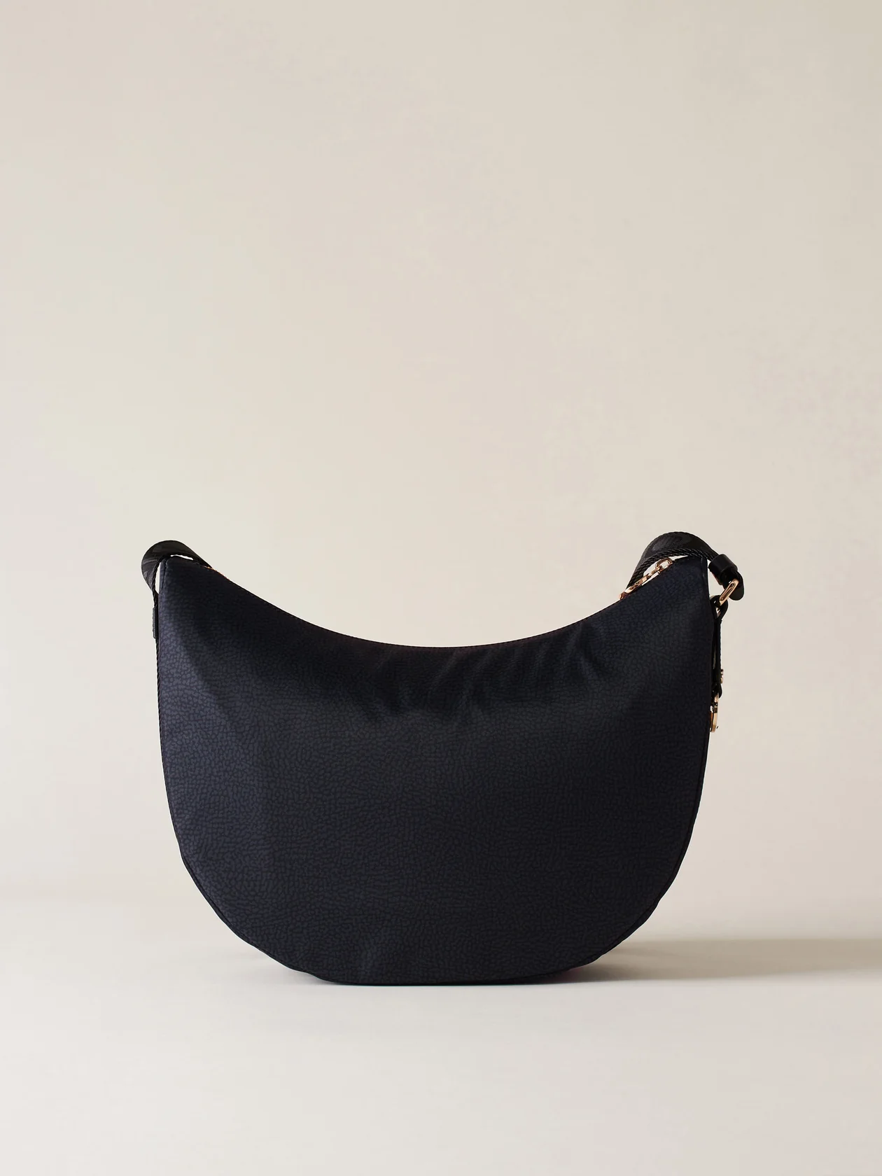 Borbonese LUNA BAG MIDDLE 100 NERO - immagine 3