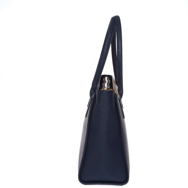 Alviero Martini 1ª Classe SHOPPER GRANDE BLU NOTTE 100 - immagine 2