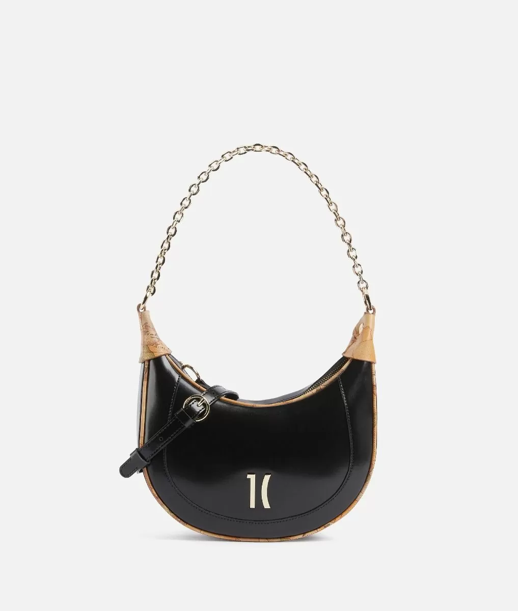 Alviero Martini 1ª Classe Hobo con catena 001 NERO