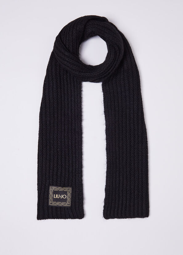 LIU JO Sciarpa NERO 22222