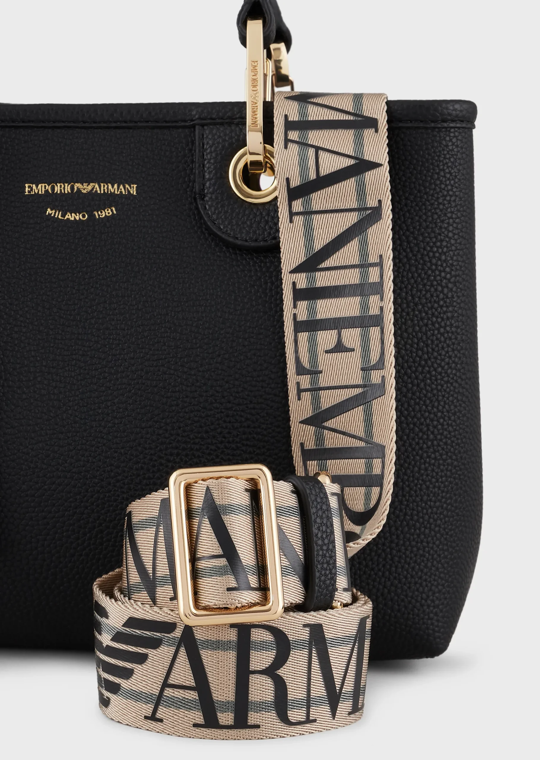 Armani Jeans SHOPPING 85218 NERO GRIGIO - immagine 6